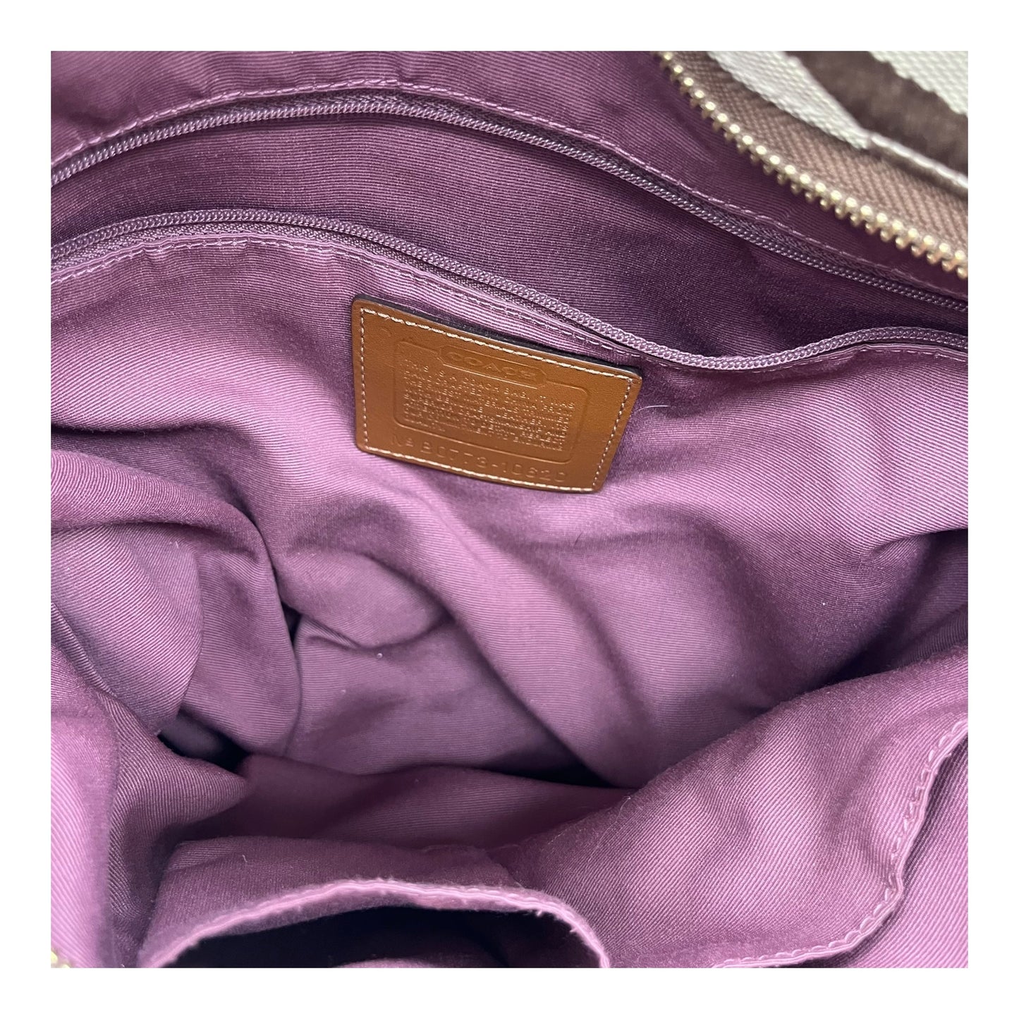 Handbag Designer By Coach In Brown, Size:Medium