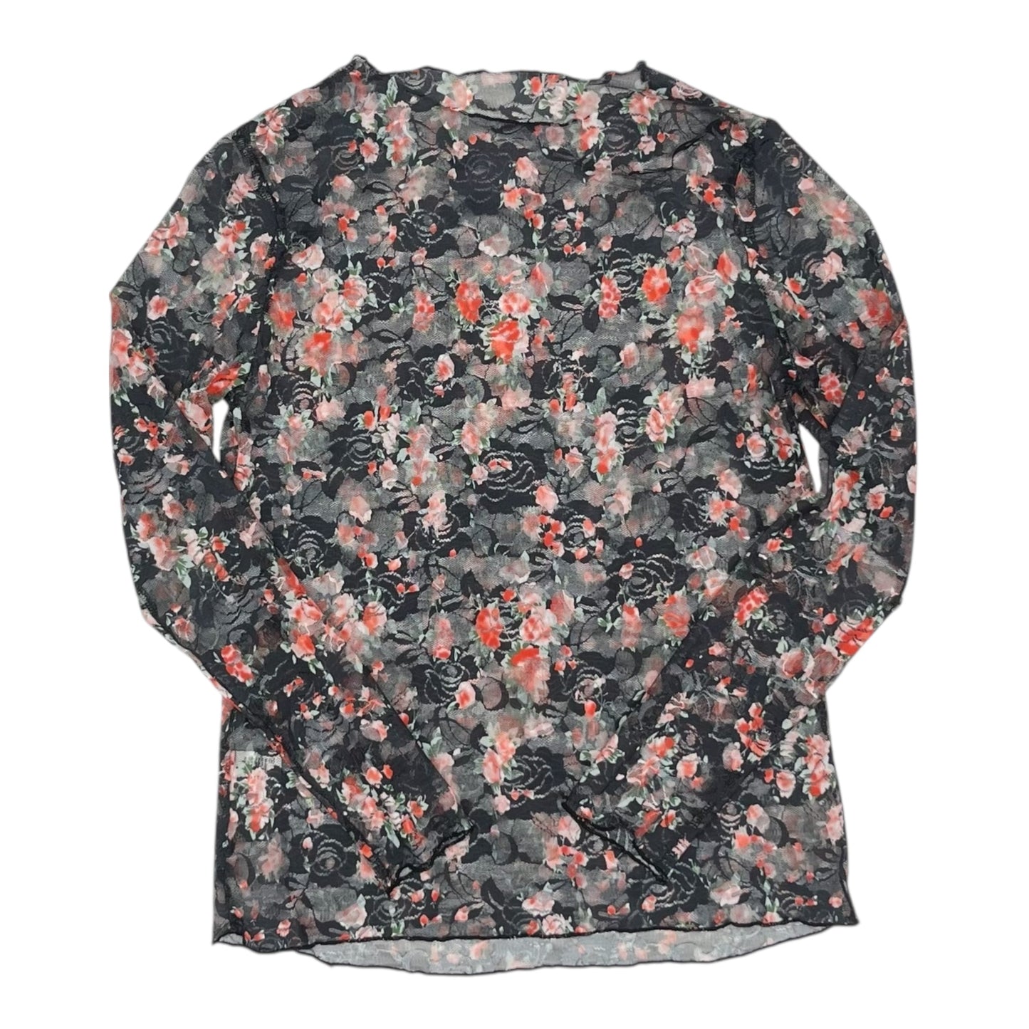 Top Ls By Cme In Floral Print, Size:L