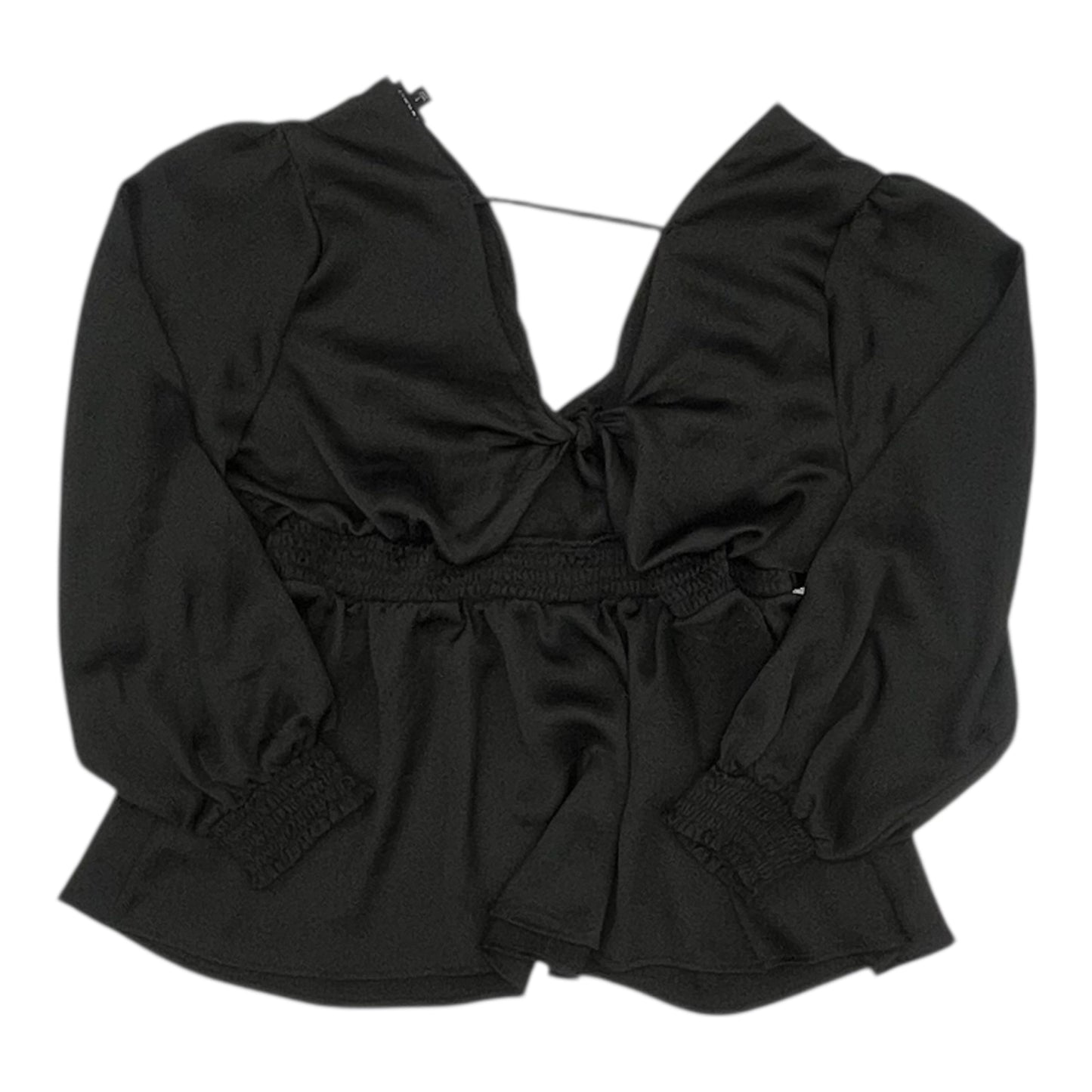 Blouse Ls By Torrid In Black, Size:1X