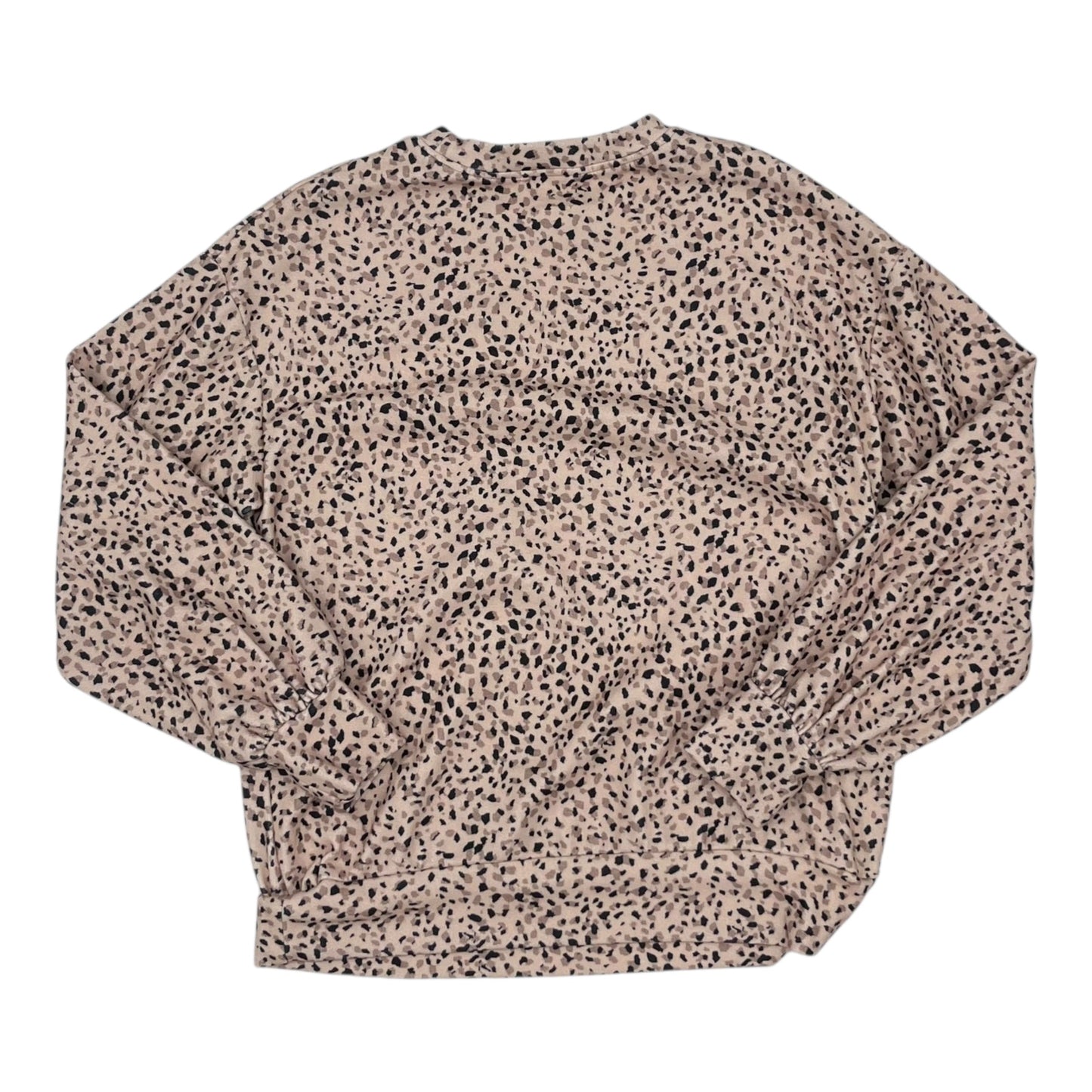 Top Ls By Clothes Mentor In Leopard Print, Size:S
