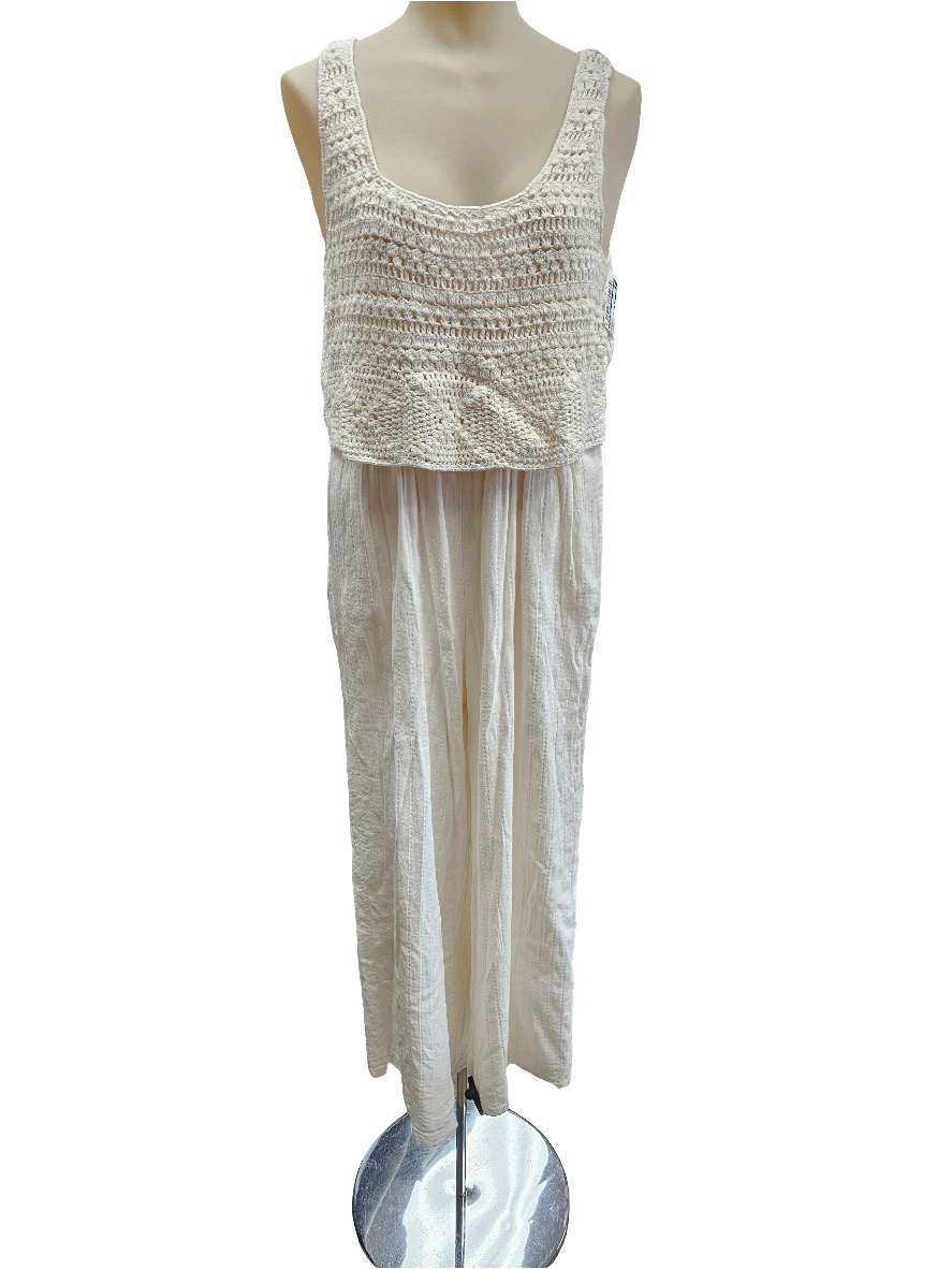Jumpsuit By Lucky Brand In Cream, Size:Xs