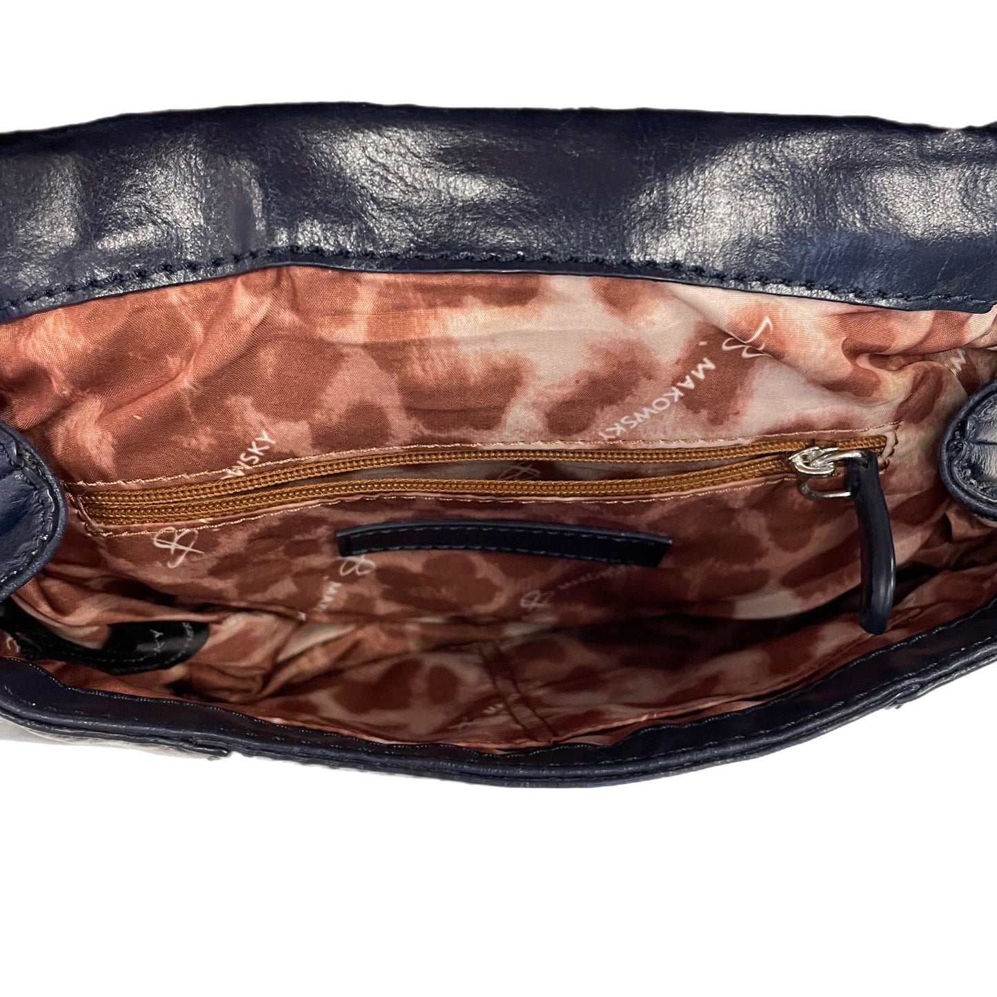 Crossbody Designer By B Makowsky Size: Small