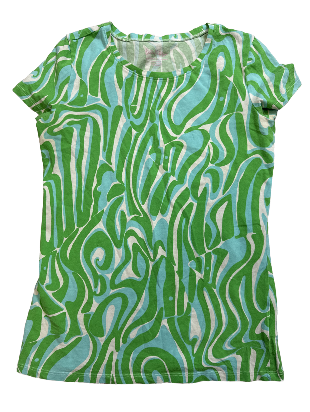 Top Short Sleeve Designer By Lilly Pulitzer Size: Xxs