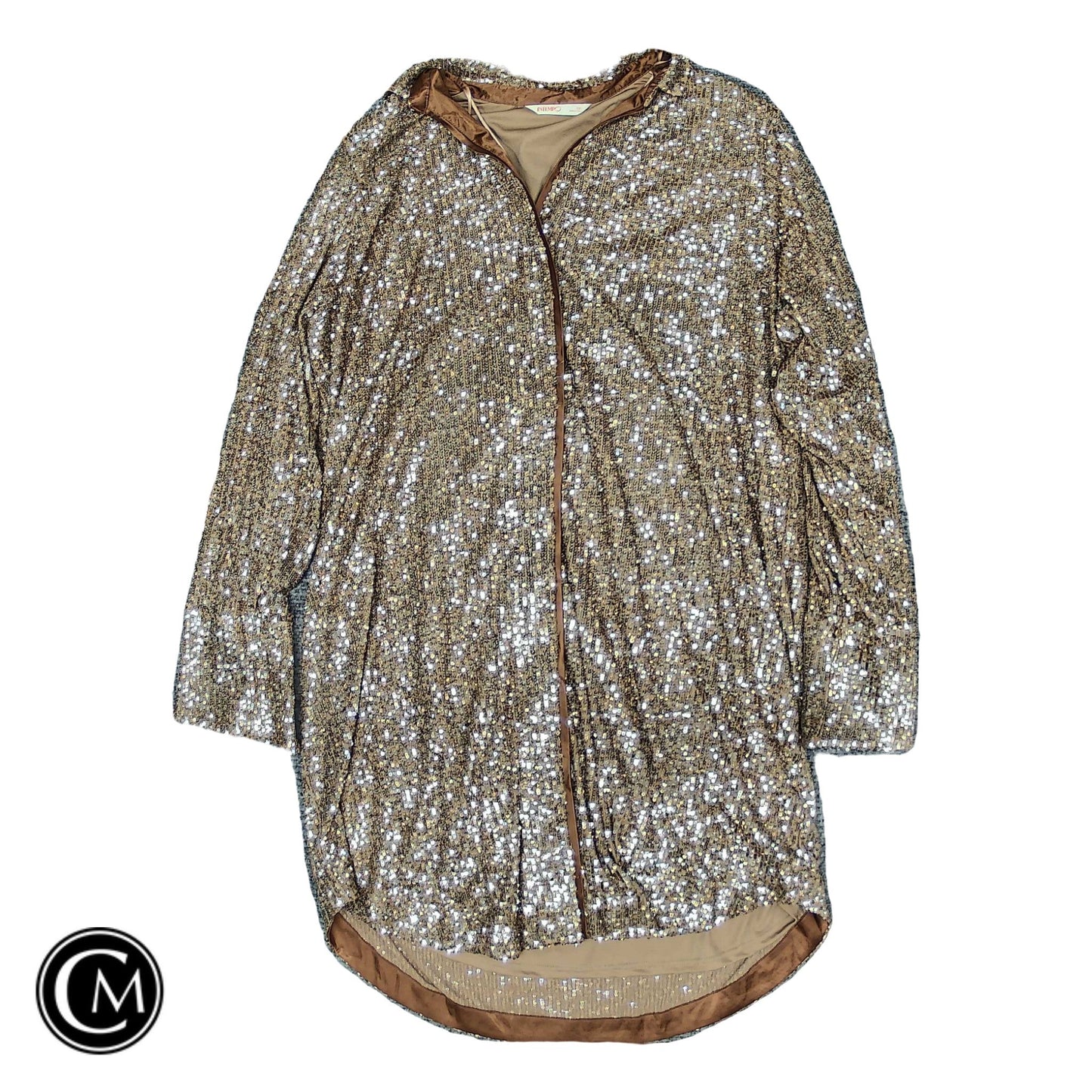 Dress Party Short By Intempo In Gold, Size: 1x