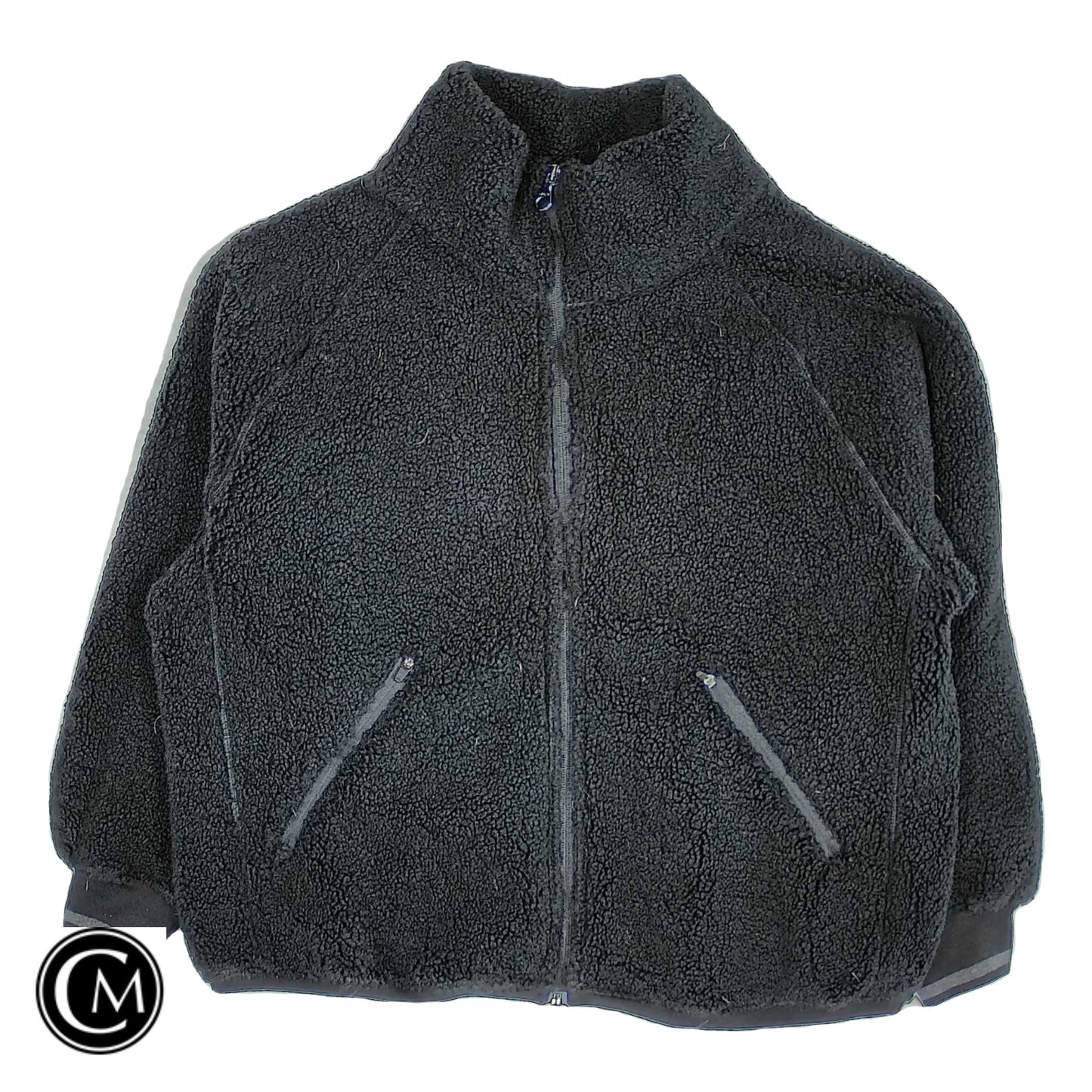 Jacket Faux Fur & Sherpa By Joy Lab In Black, Size: Xxl