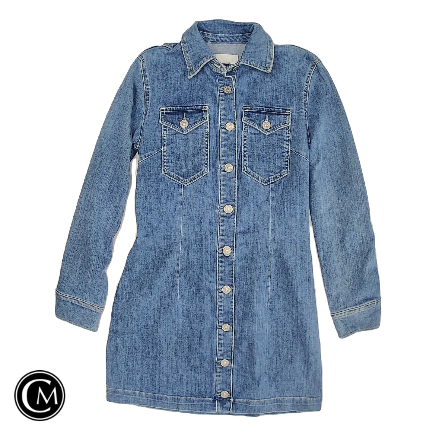 Dress Casual Short By Seven 7 In Blue, Size: Xs image 1