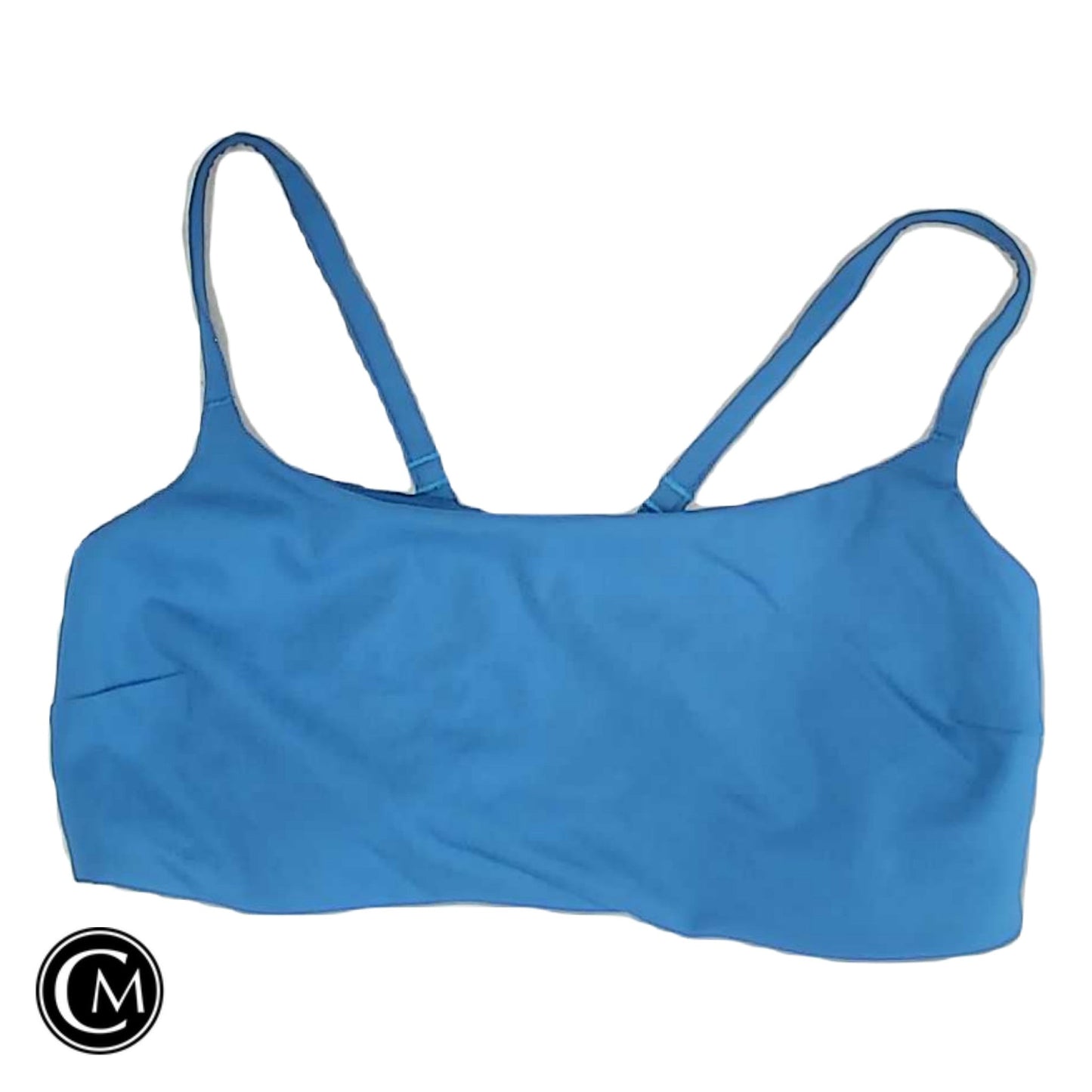 Athletic Bra By Lululemon In Blue & Green, Size: 14