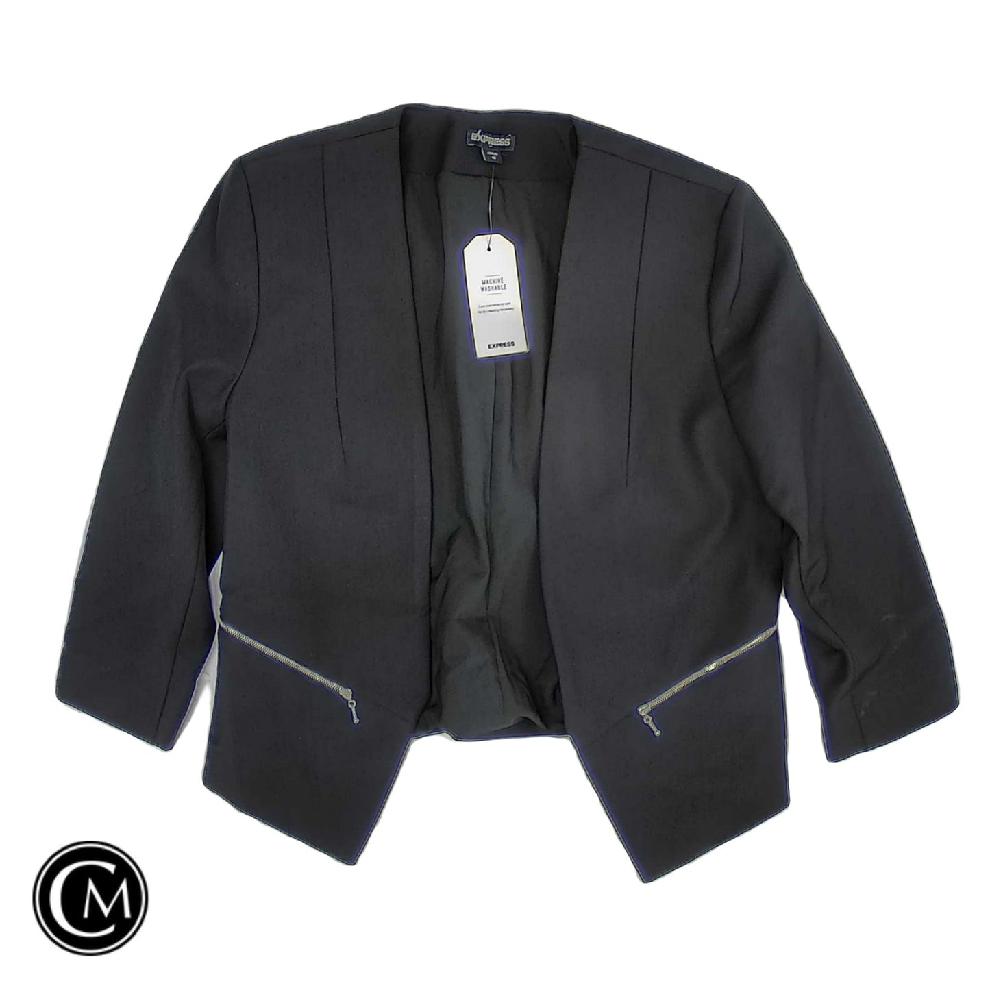 Blazer By Express In Black, Size: 10