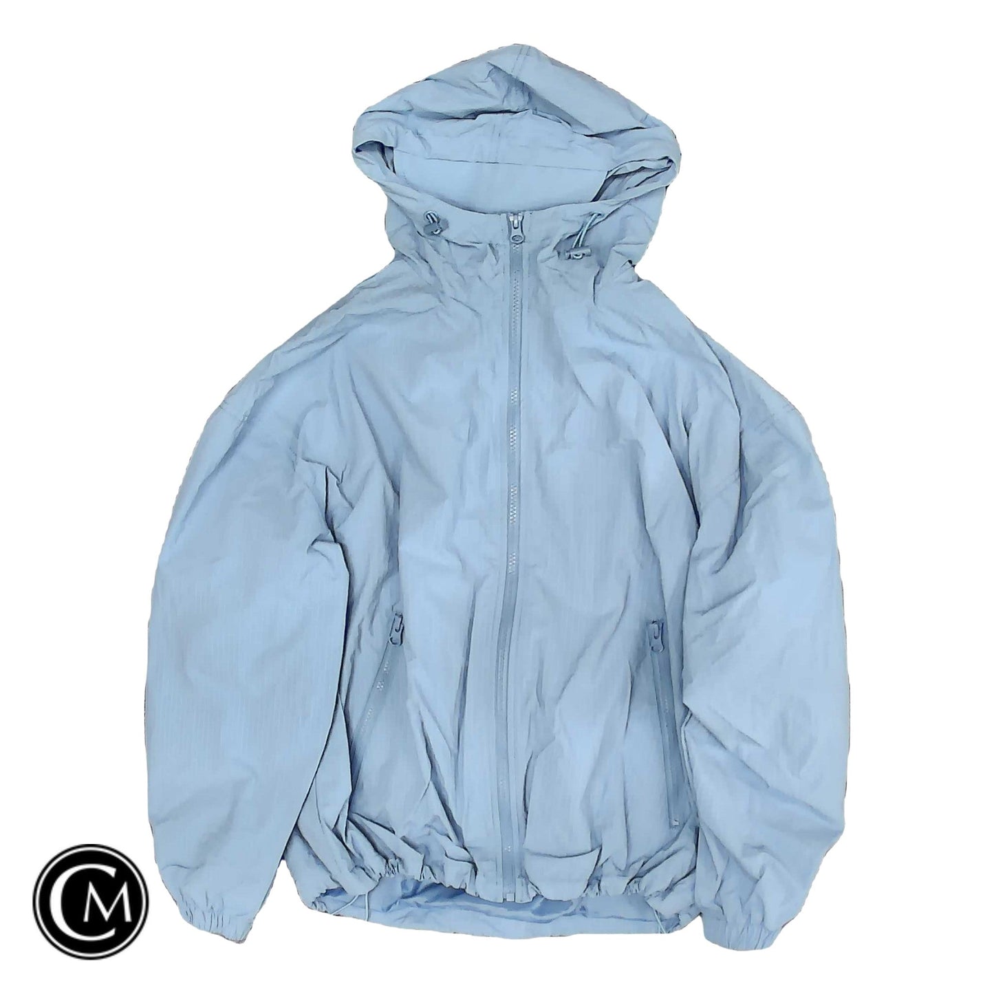 Jacket Windbreaker By Urban Outfitters In Blue, Size: S