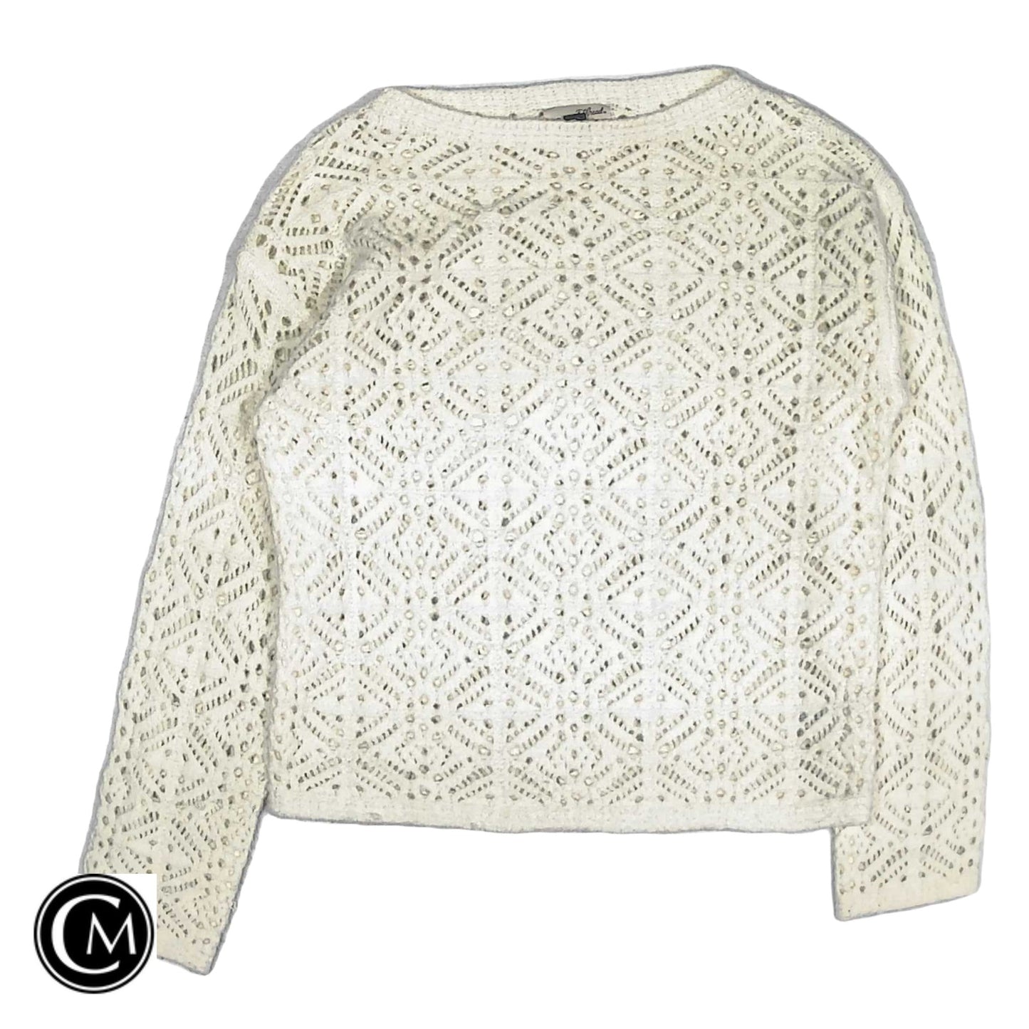 Sweater By Universal Thread In Ivory, Size: Xs