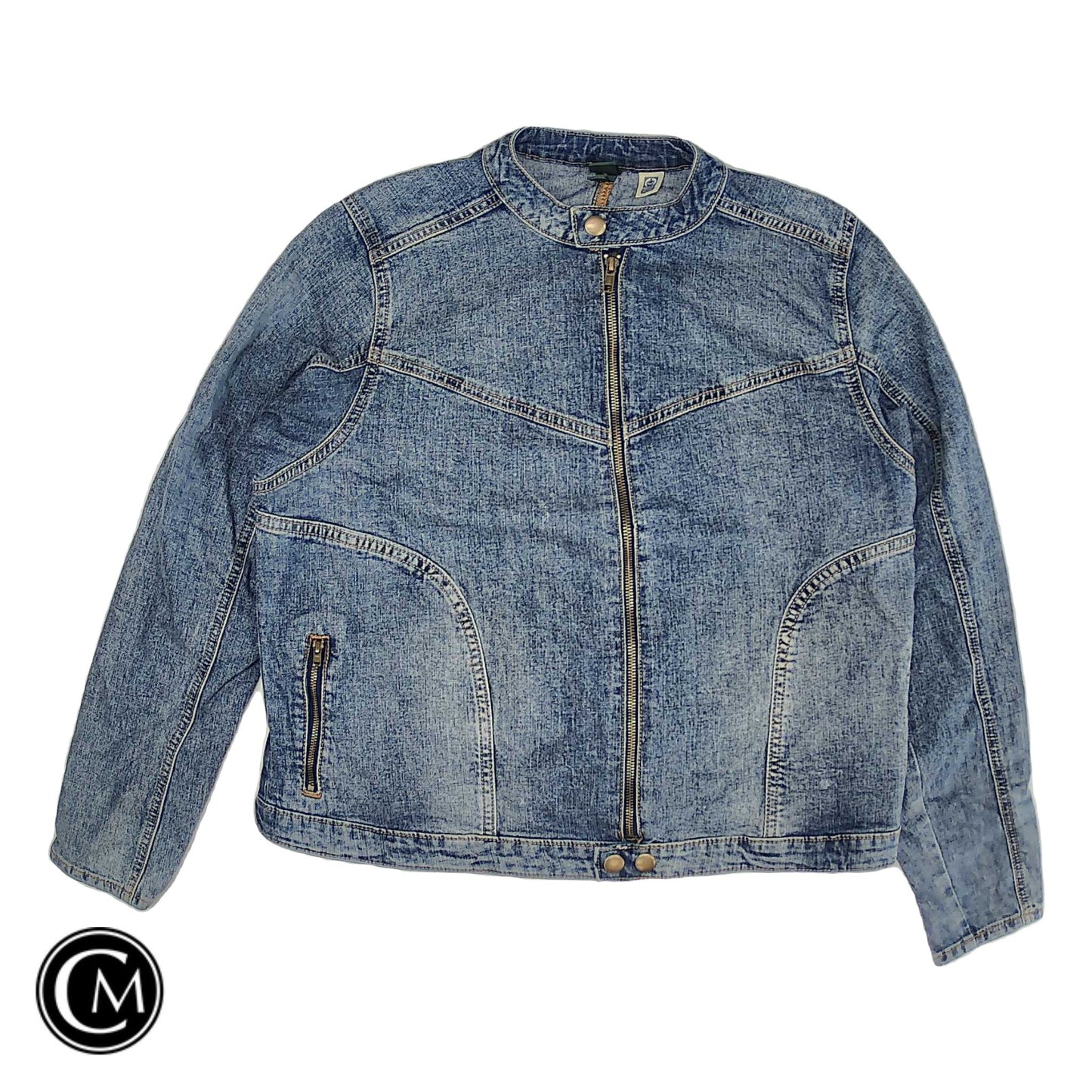 Jacket Denim By Wild Fable In Blue Denim, Size: Xl image 1