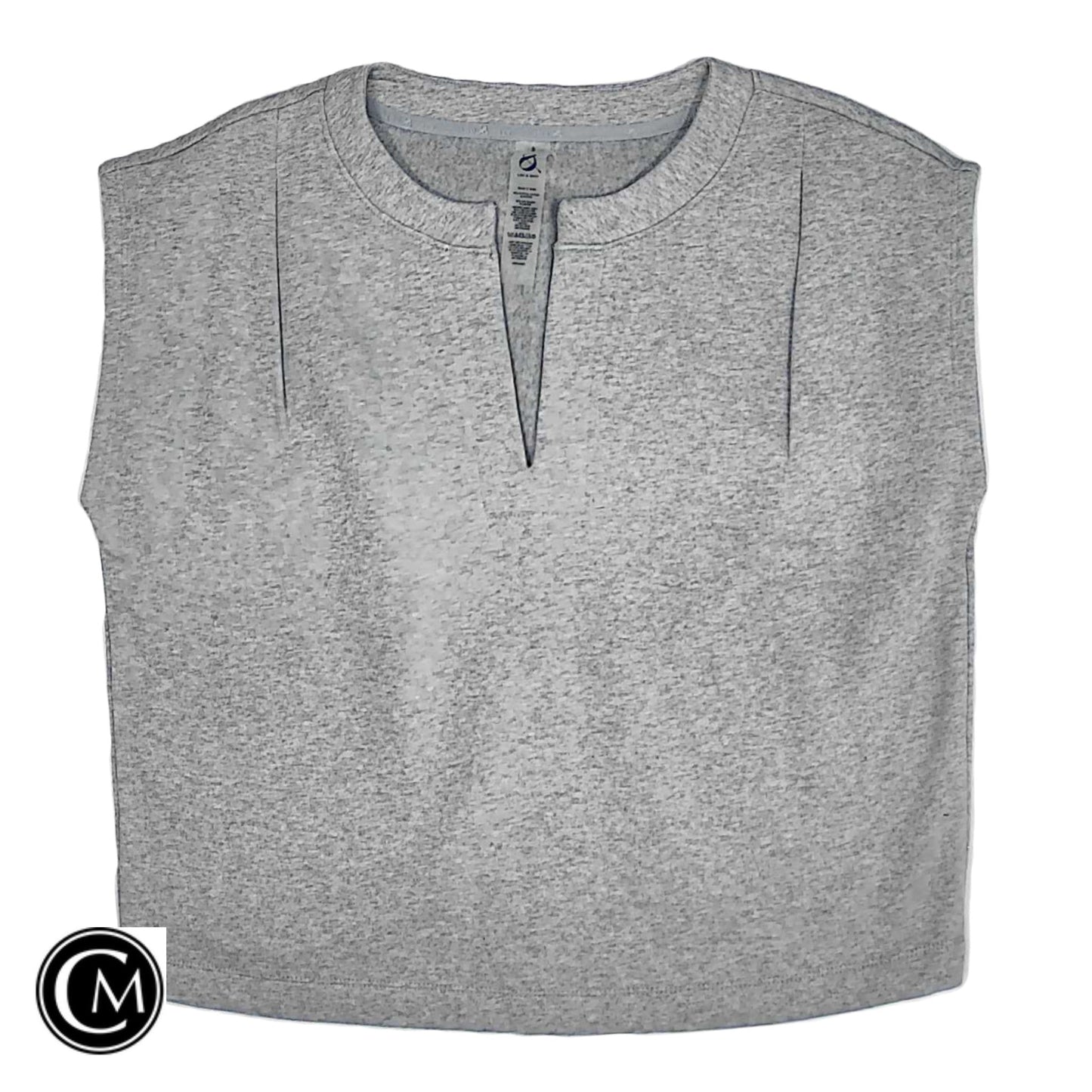 Top Sleeveless By Lou And Grey In Grey, Size: S image 1