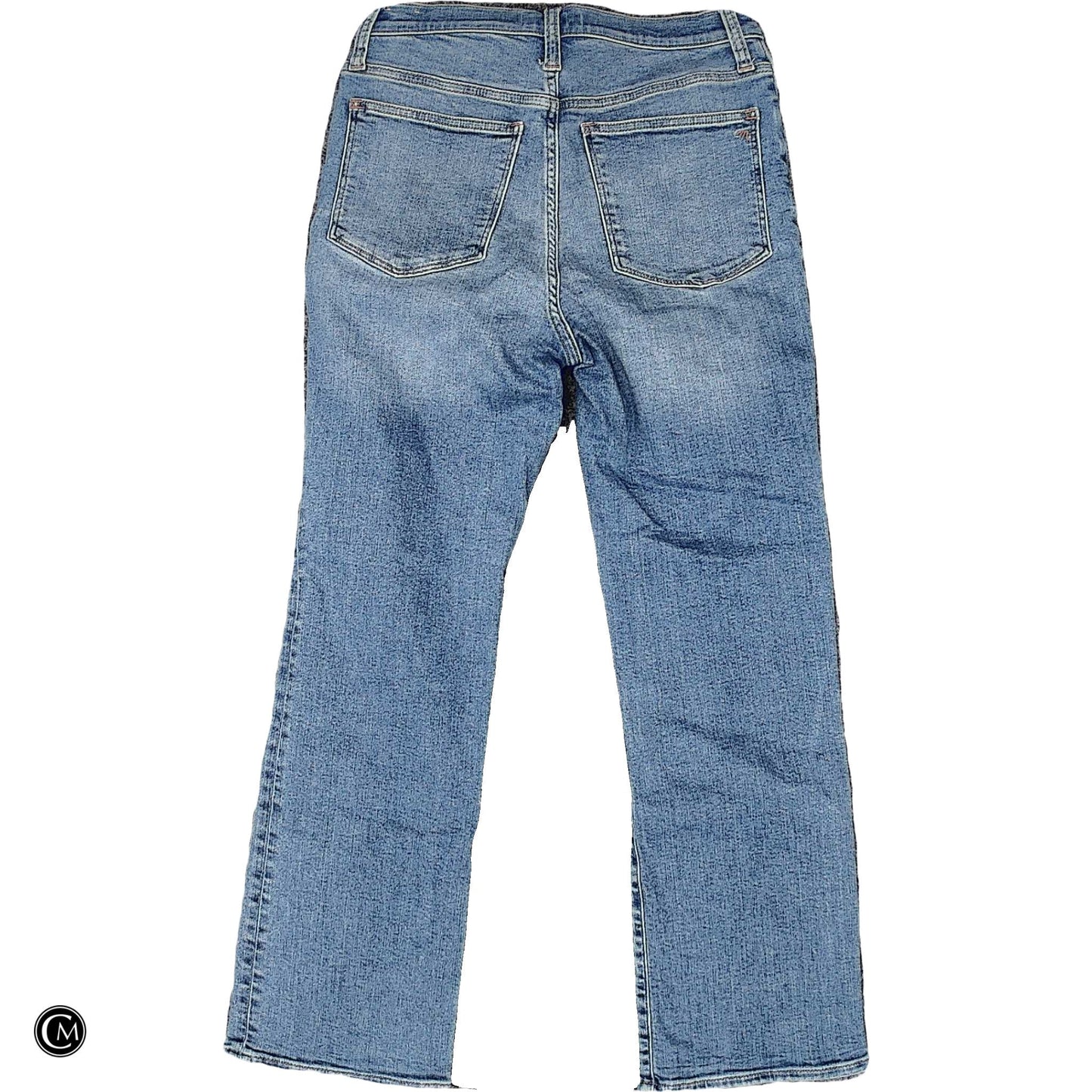 Jeans Boot Cut By Madewell In Blue Denim, Size: 4