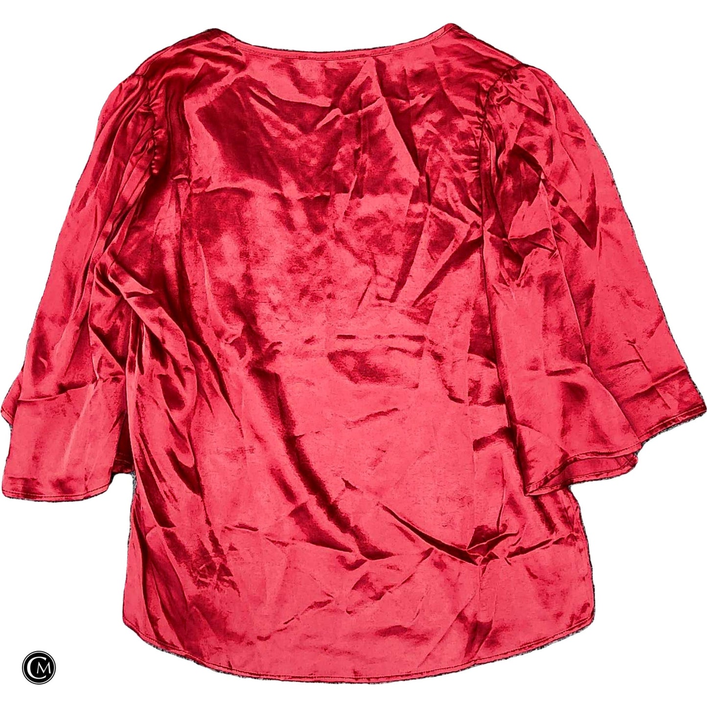 Blouse 3/4 Sleeve By Nation In Pink, Size: S