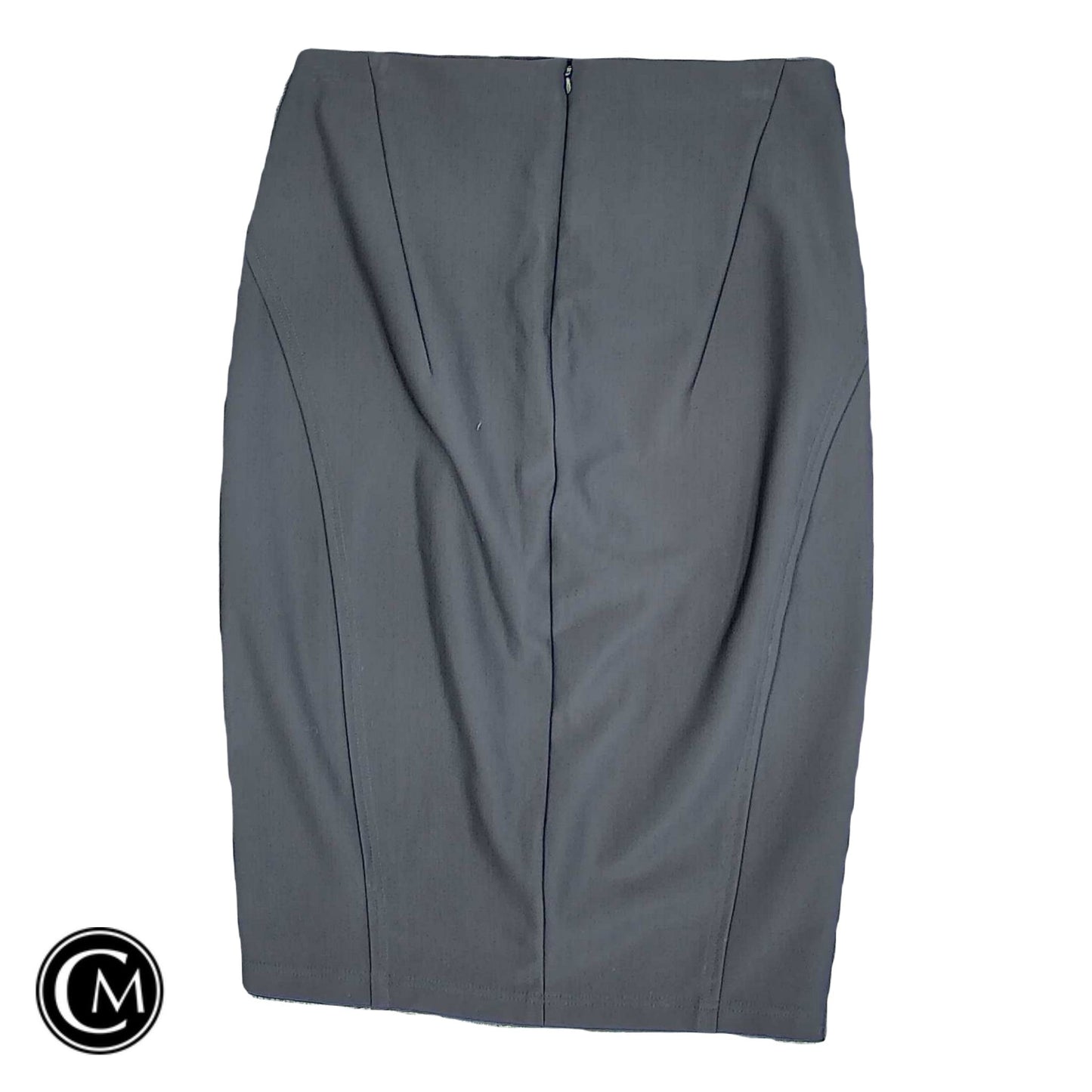 Skirt Midi By Donna Karan In Black, Size: S