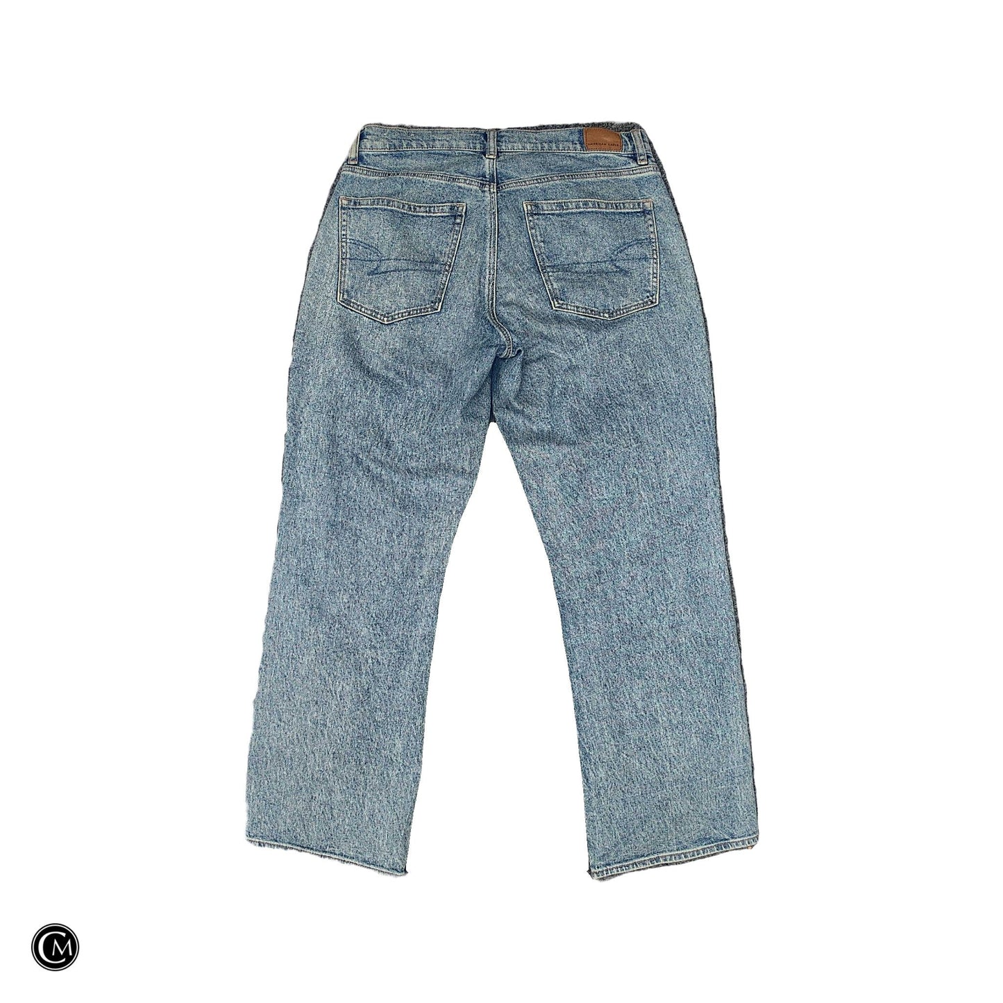 Jeans Boot Cut By American Eagle In Blue Denim, Size: 10 image 2