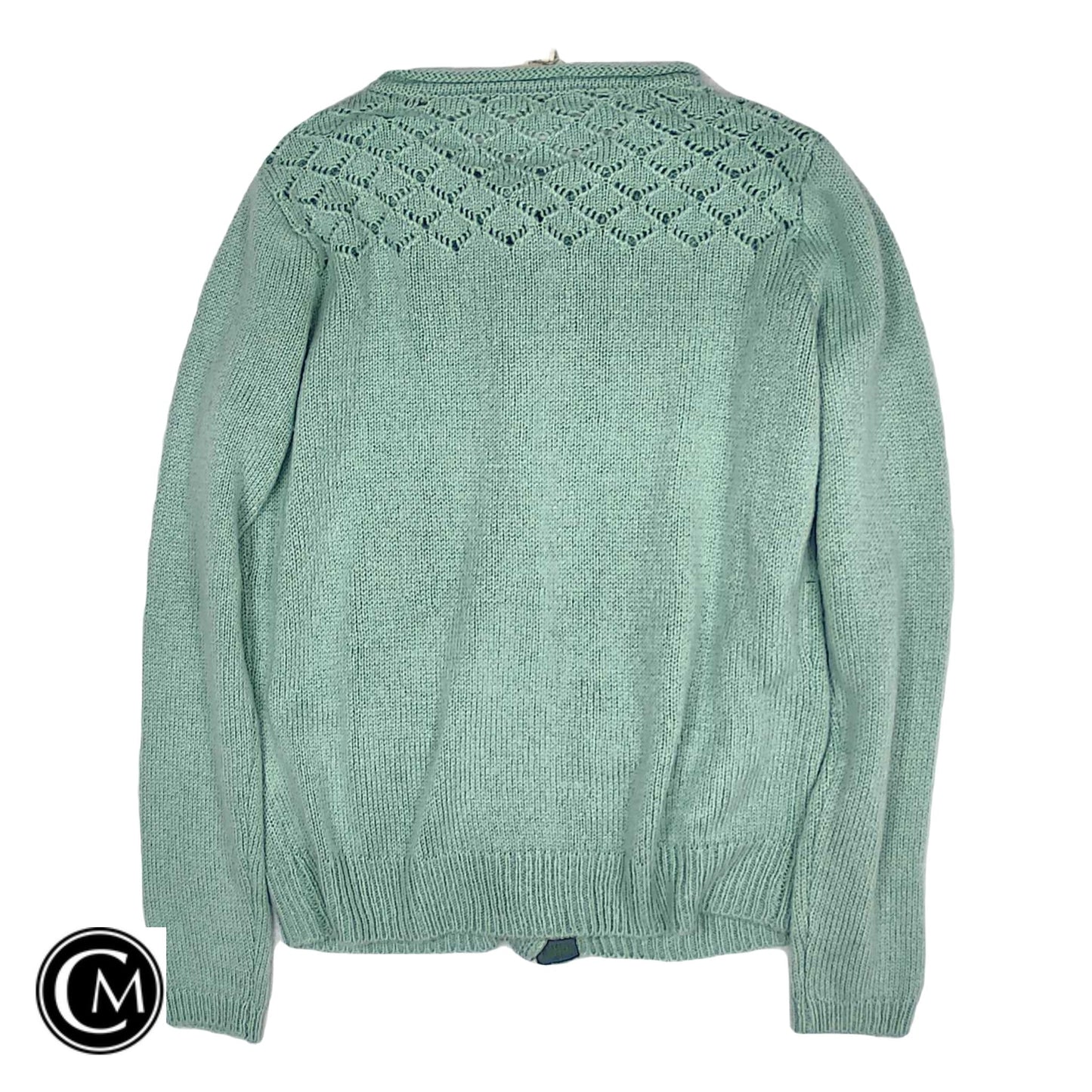 Sweater Cardigan By Cmc In Green, Size: Xs