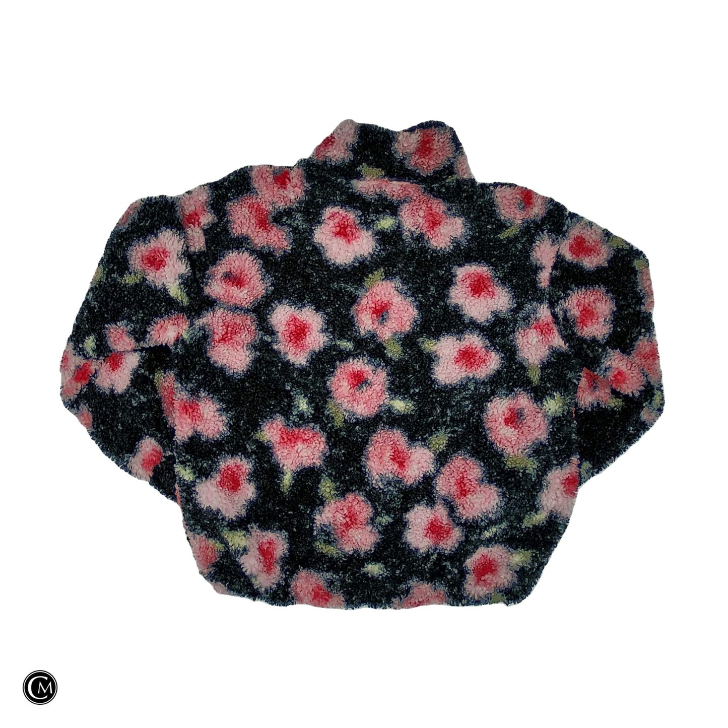 Jacket Faux Fur & Sherpa By Target-Designer In Black & Pink, Size: Xs