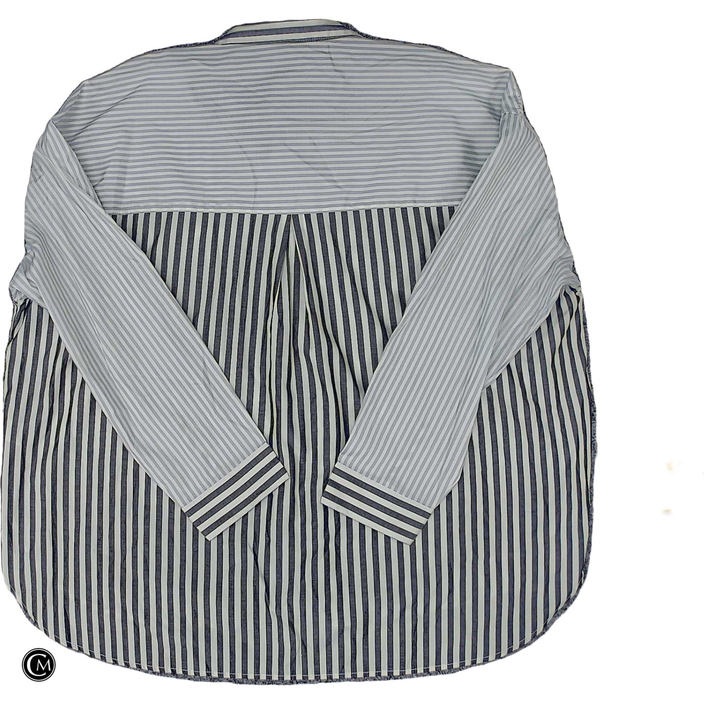 Top Ls By French Connection In Grey & White, Size: Xl image 2