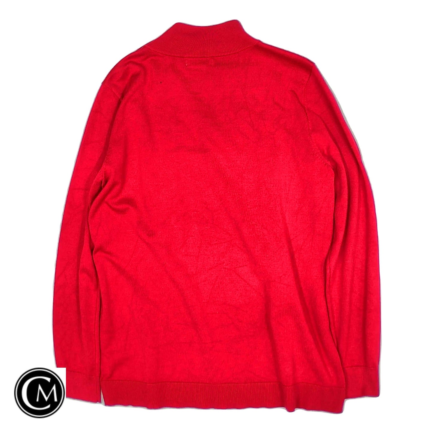 Sweater By Calvin Klein In Red, Size: M