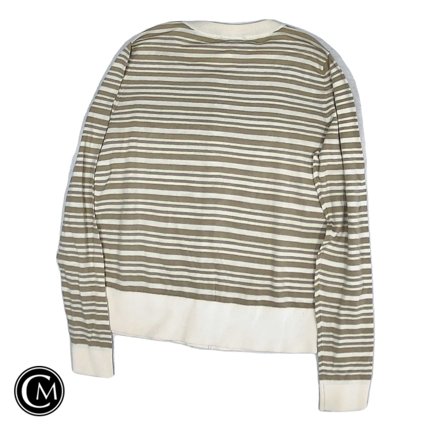 Cardigan By Loft In Cream & Tan, Size: S