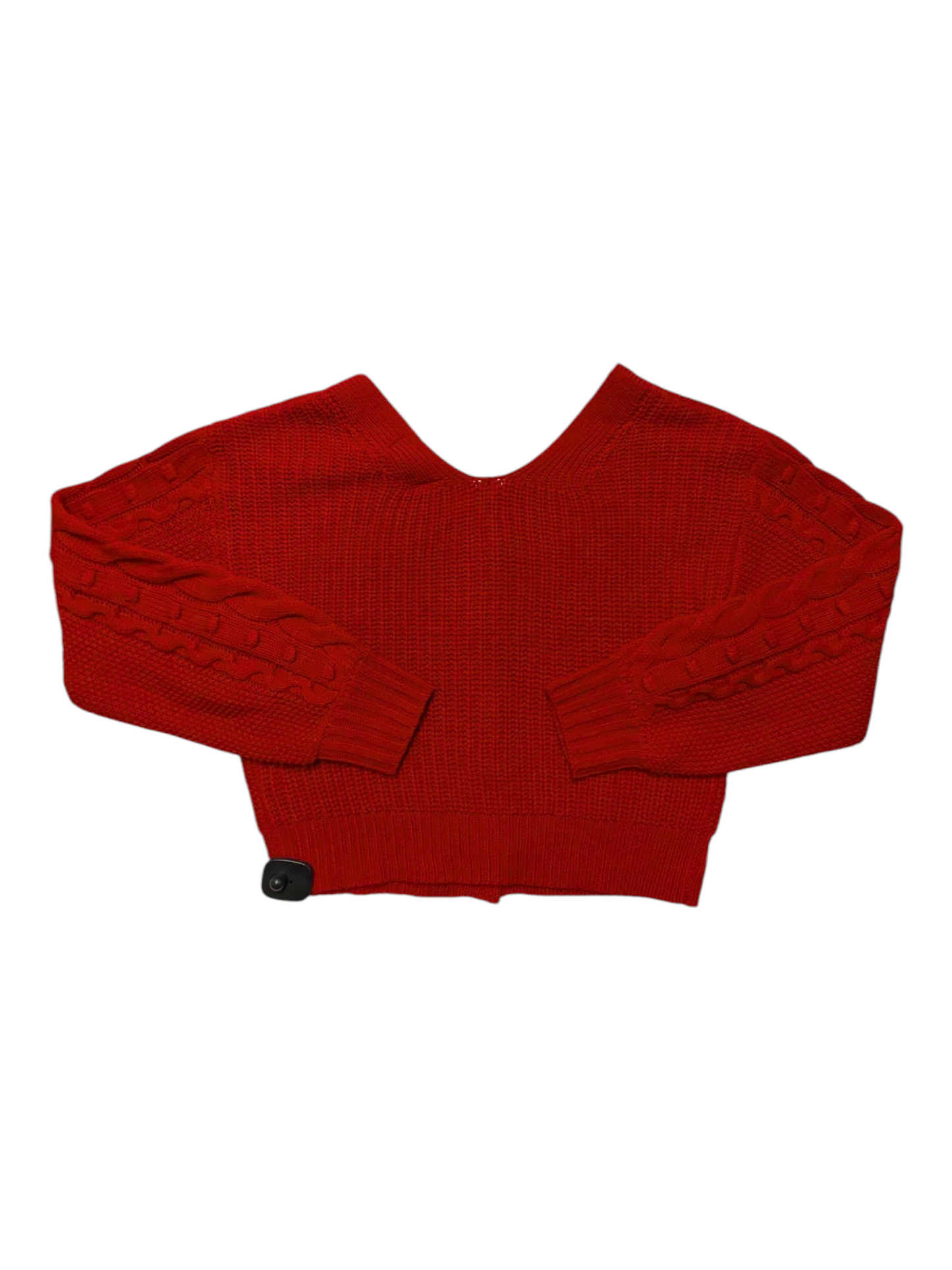 Sweater Cardigan By Jessica Simpson In Red, Size:M
