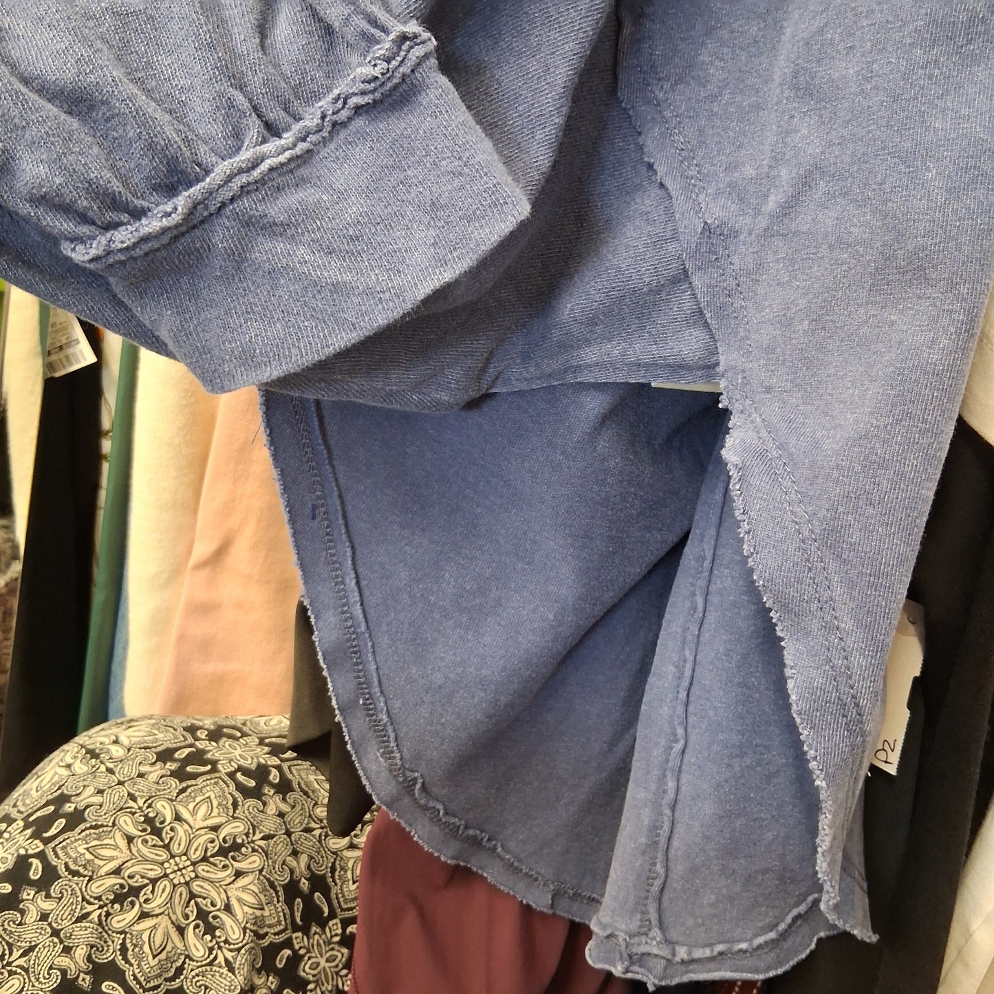 Top Long Sleeve By We The Free In Blue, Size: M