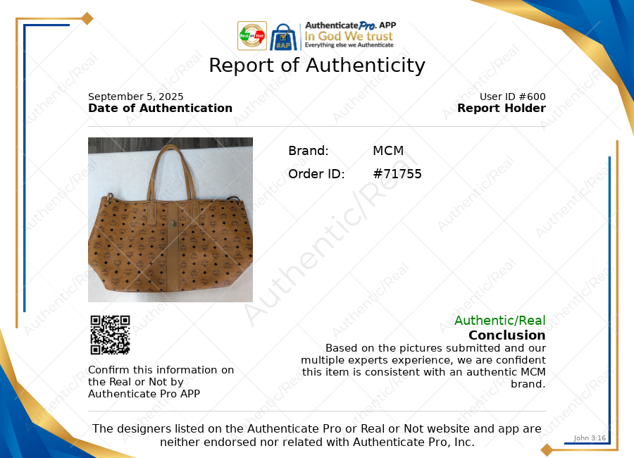 Handbag Luxury Designer By Mcm, Size: Large