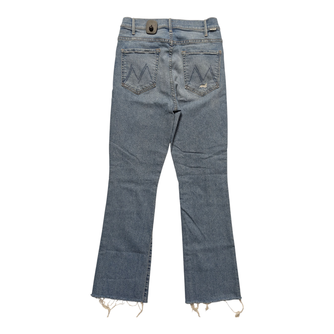 Jeans Flared By Mother In Blue Denim, Size:10