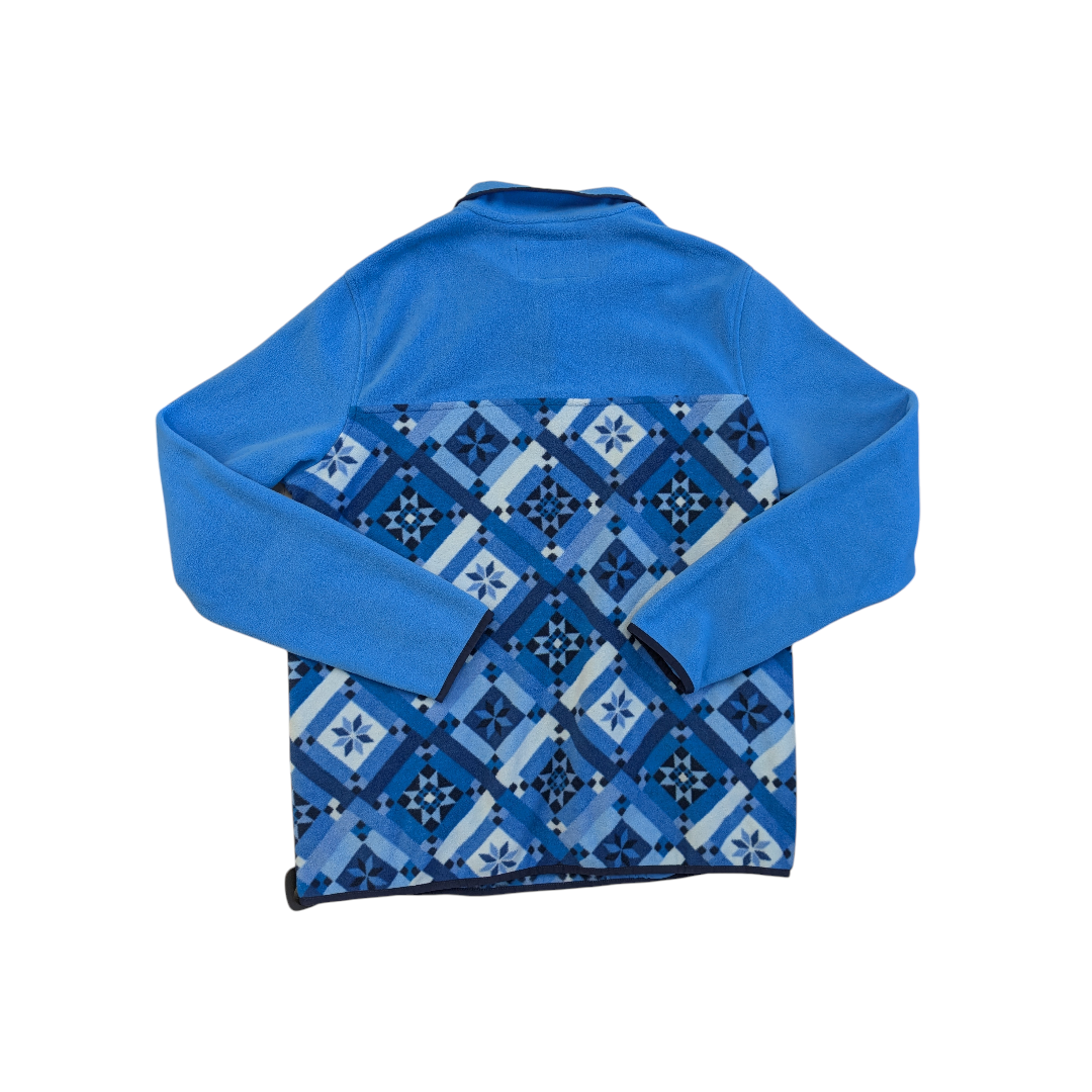 Jacket Fleece By Lands End In Blue, Size:L