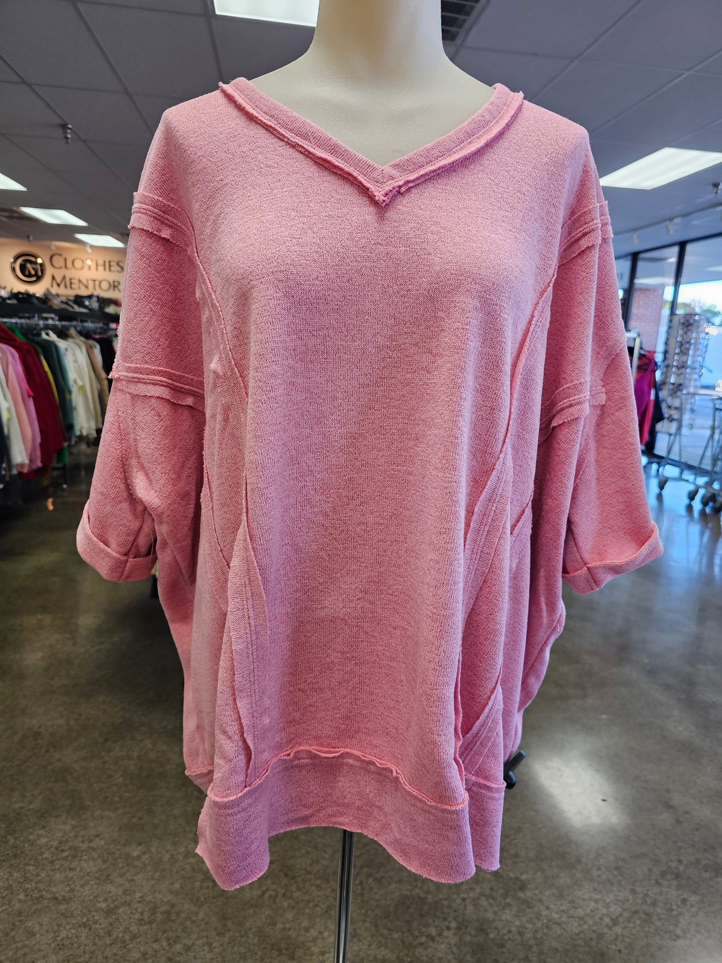 Top Ss By She + Sky In Pink, Size:Xl