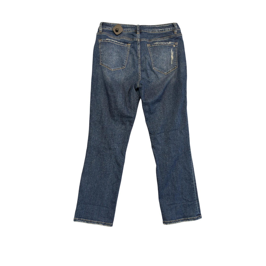 Jeans Straight By Cmc In Blue Denim, Size:8