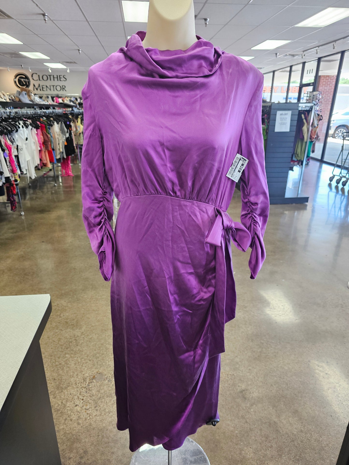 Dress Party Long By Elliatt In Purple, Size:S