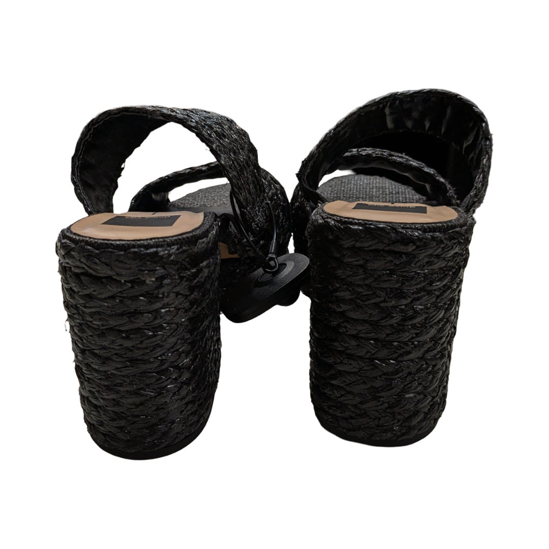 Sandals Heels Block By Dolce Vita In Black, Size:8.5