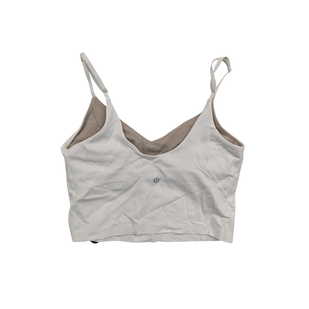 Athletic Bra By Lululemon In White, Size:8