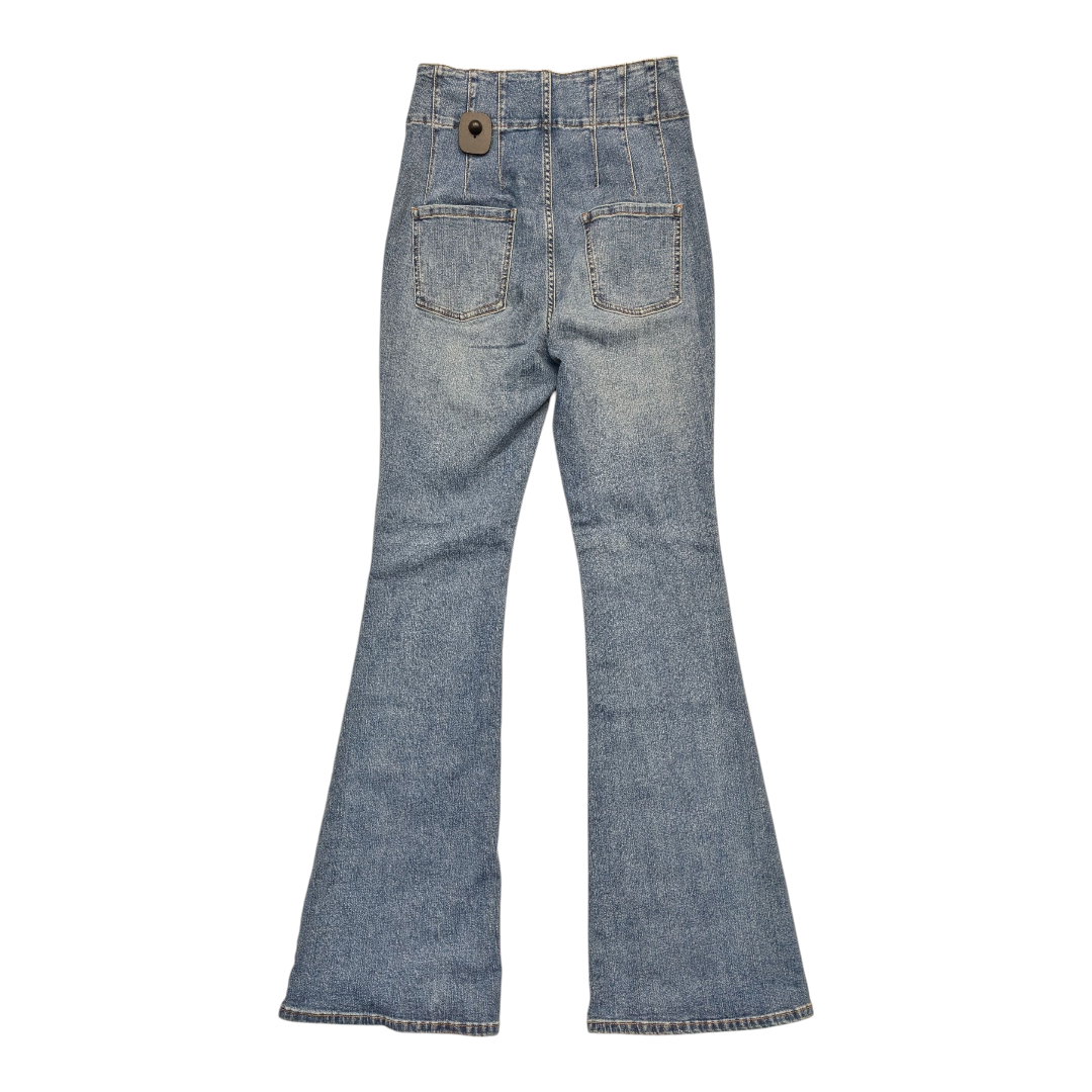 Jeans Flared By Oli & Hali In Blue Denim, Size:M