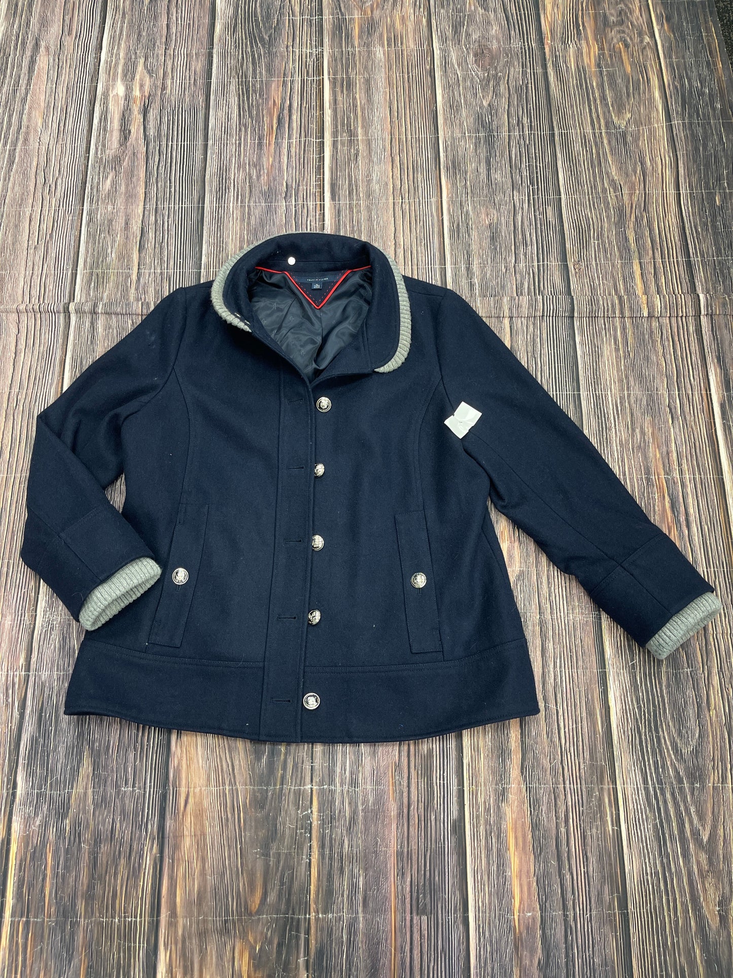 Coat Peacoat By Tommy Hilfiger Size: Xl