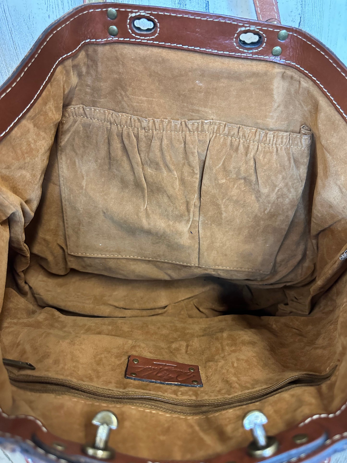 Handbag Designer By Patricia Nash Size: Large