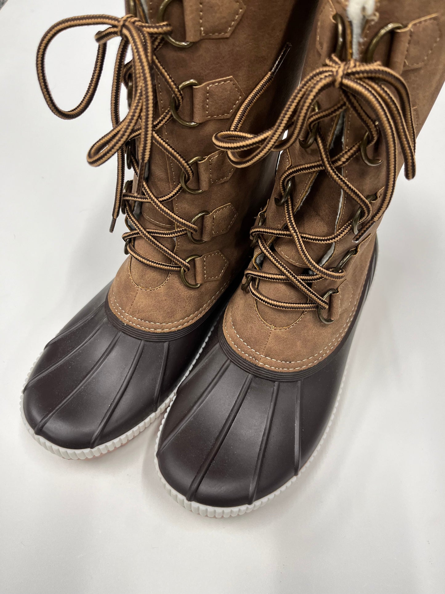 Boots Ankle Flats By Marley Lilly Size: 8
