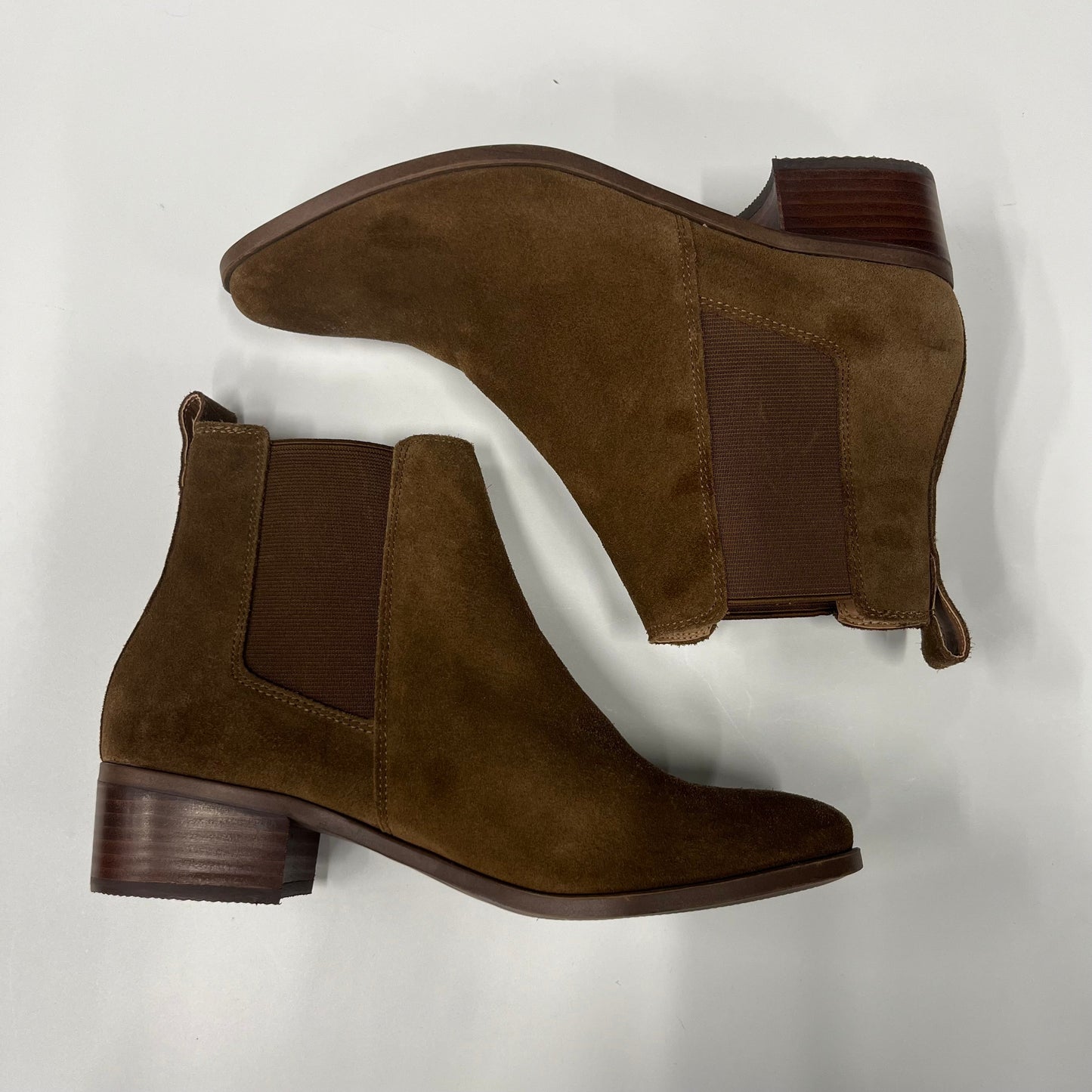 Boots Ankle Heels By Steve Madden Size: 8.5