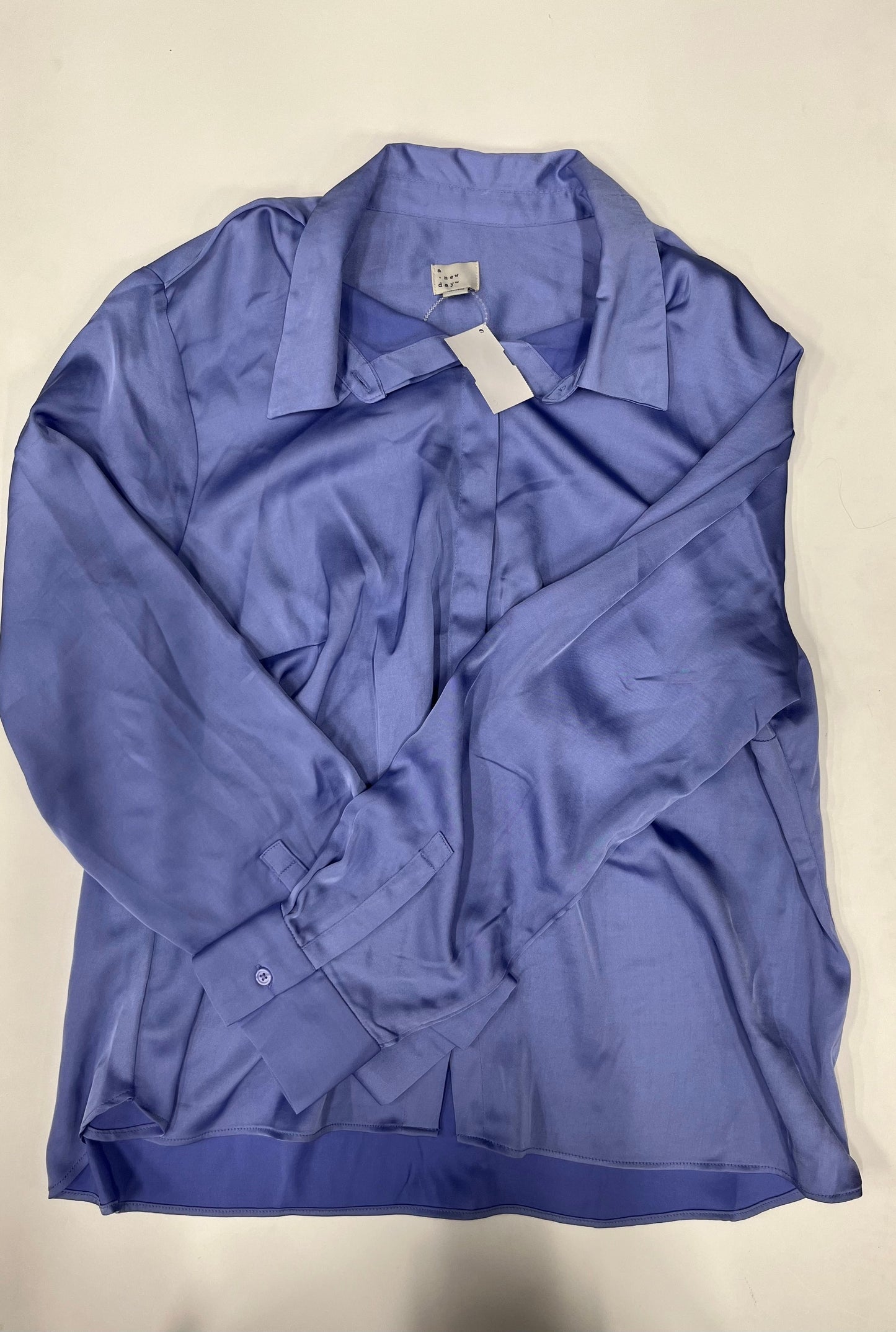 Blouse Long Sleeve By A New Day Size: 2x