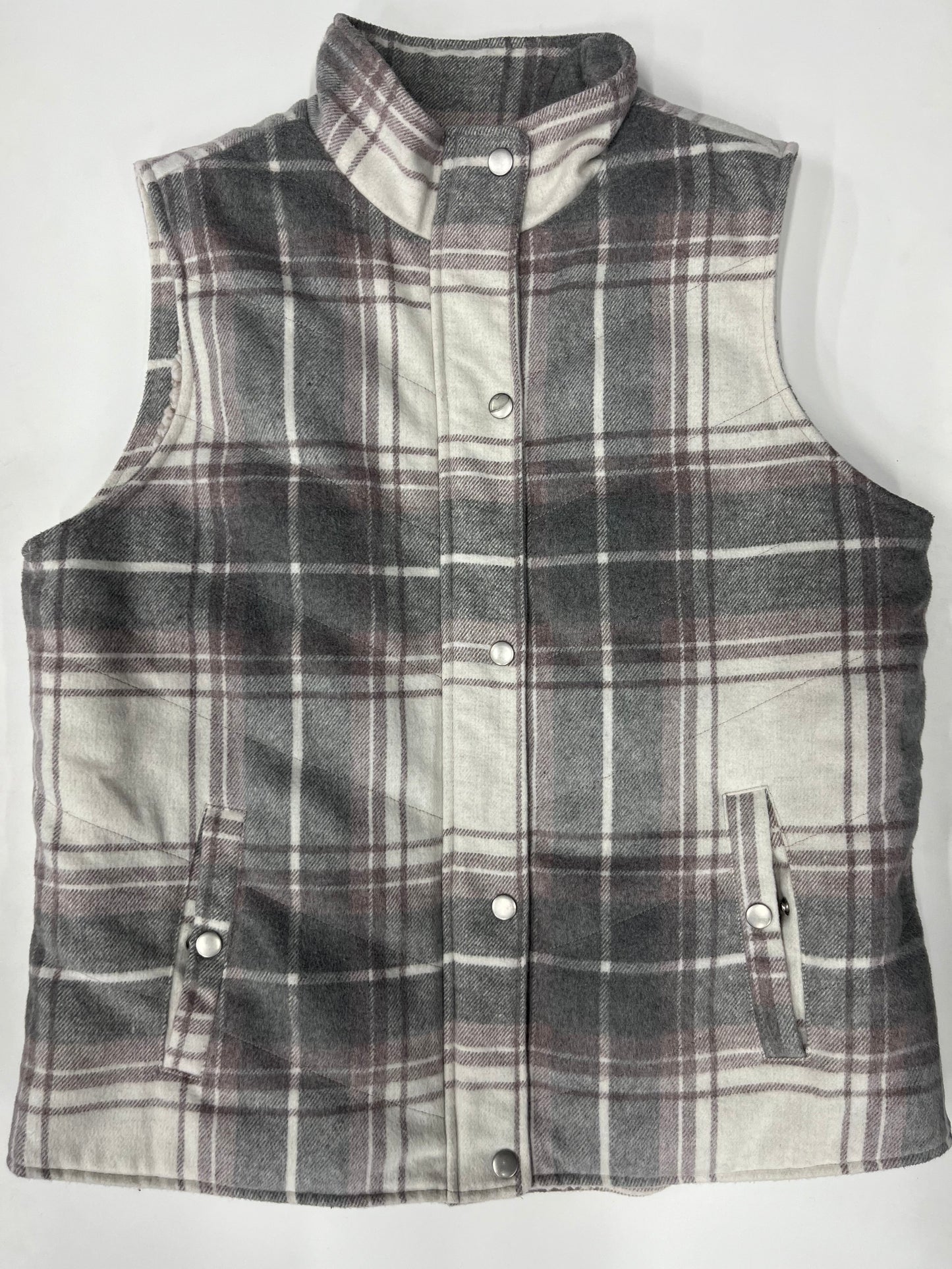 Vest Faux Fur & Sherpa By Thread And Supply Size: L