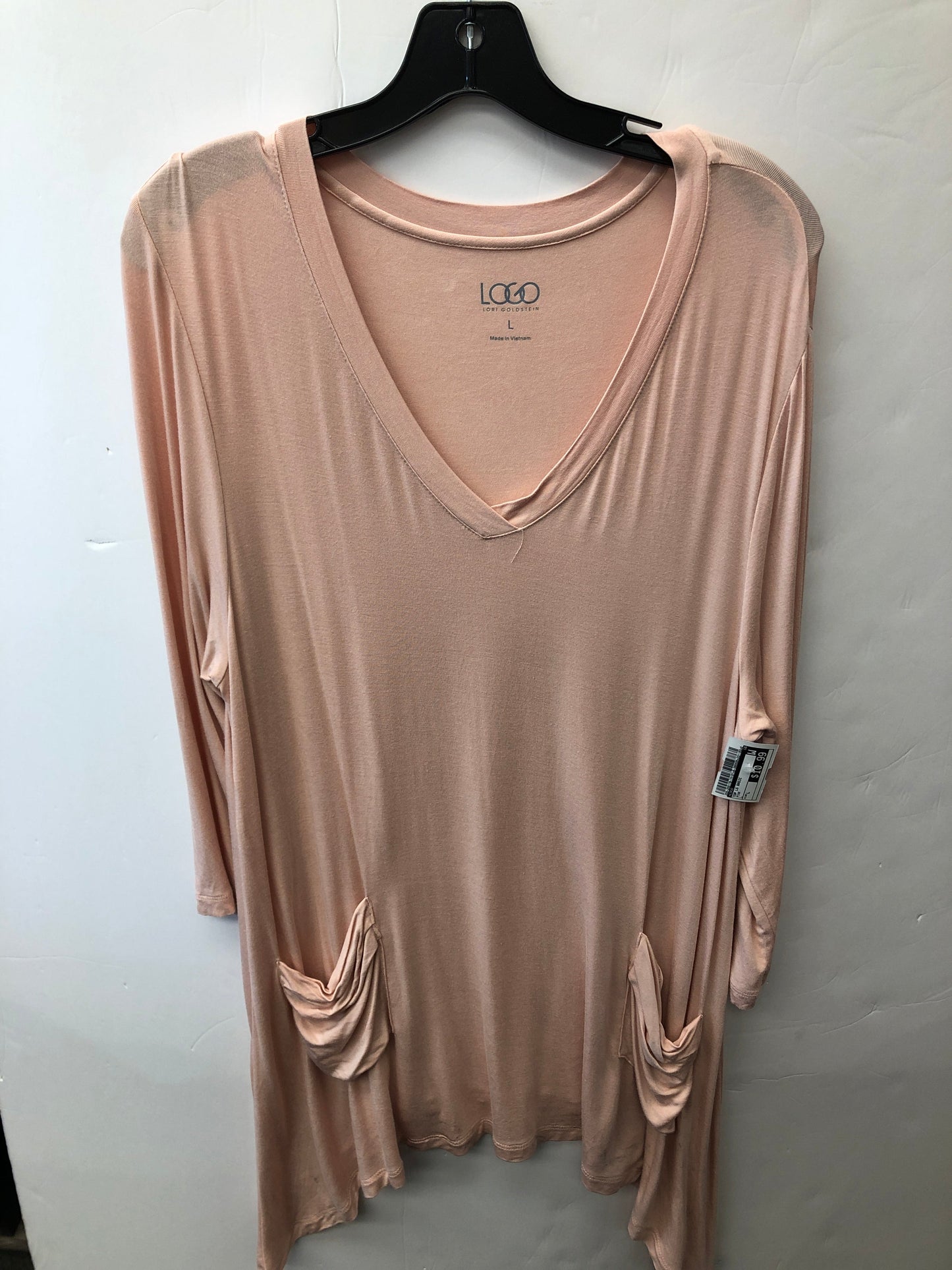 Top Long Sleeve Basic By Logo Size: L