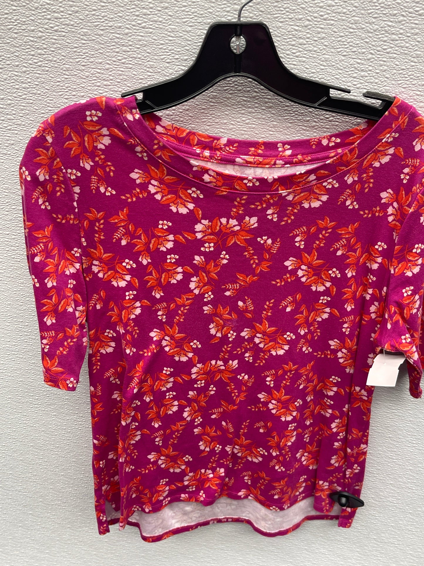 Top Short Sleeve By Croft And Barrow Size: M