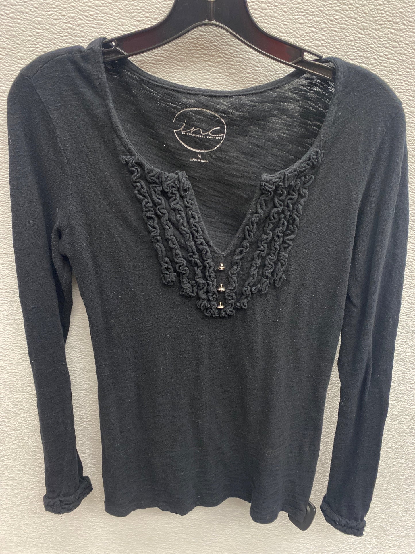 Top Long Sleeve By Inc Size: M