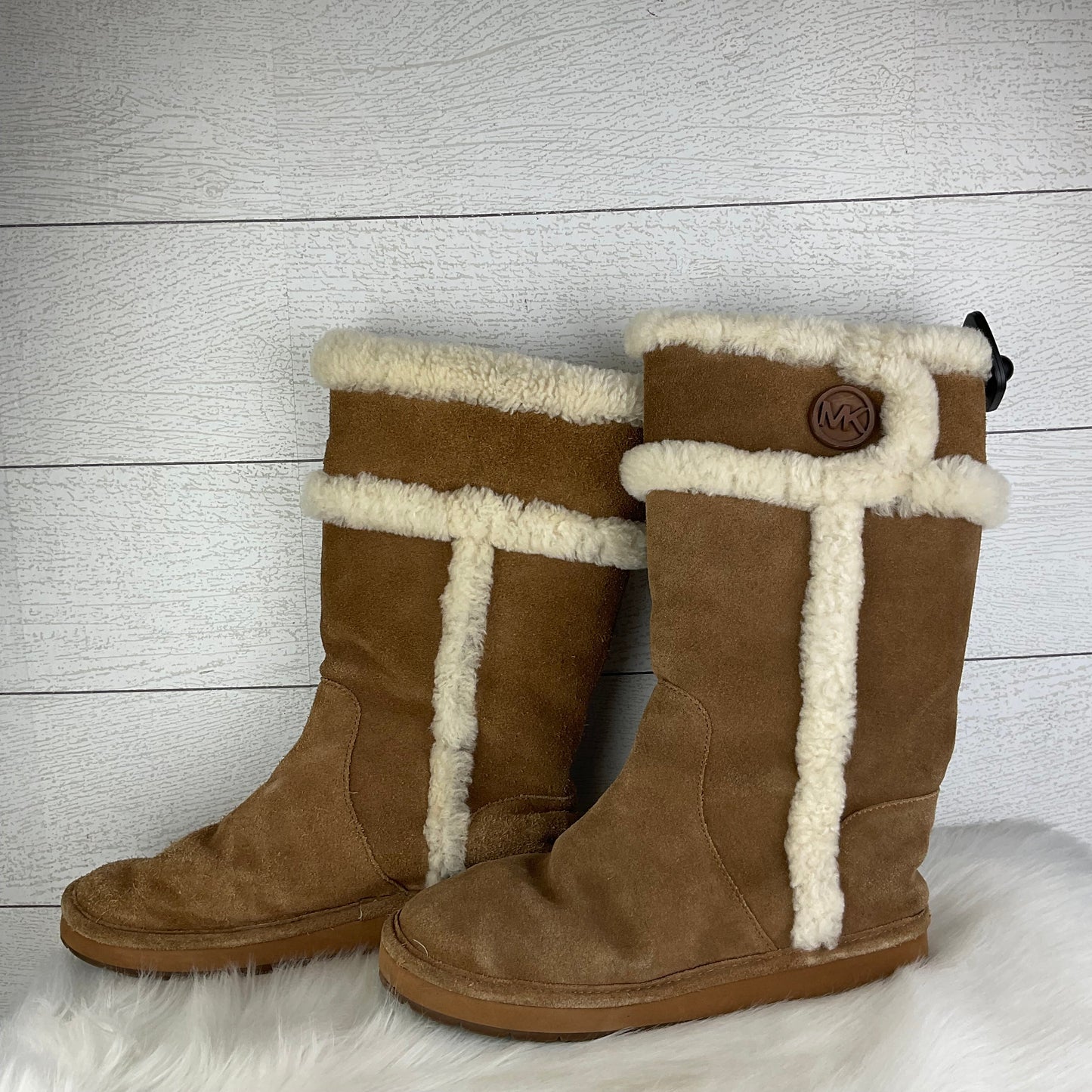 Boots Designer By Michael Kors Size: 8