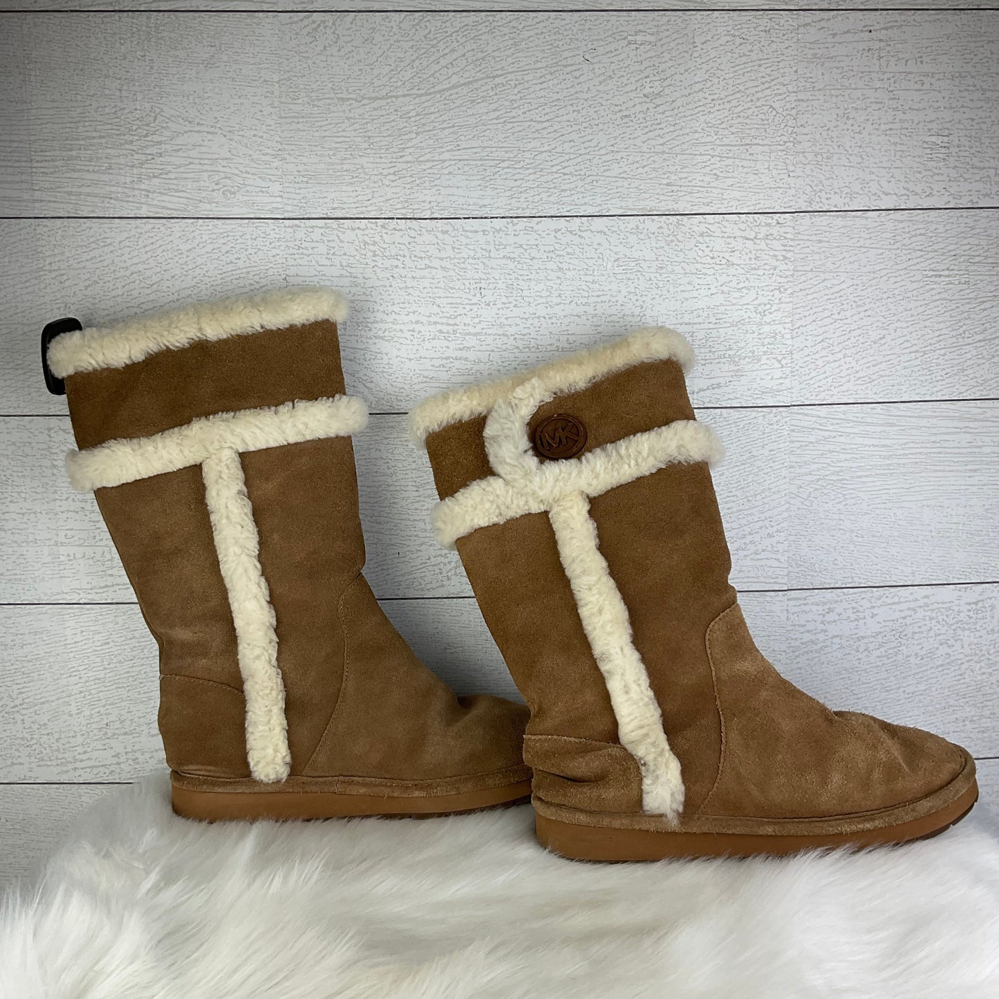 Boots Designer By Michael Kors Size: 8