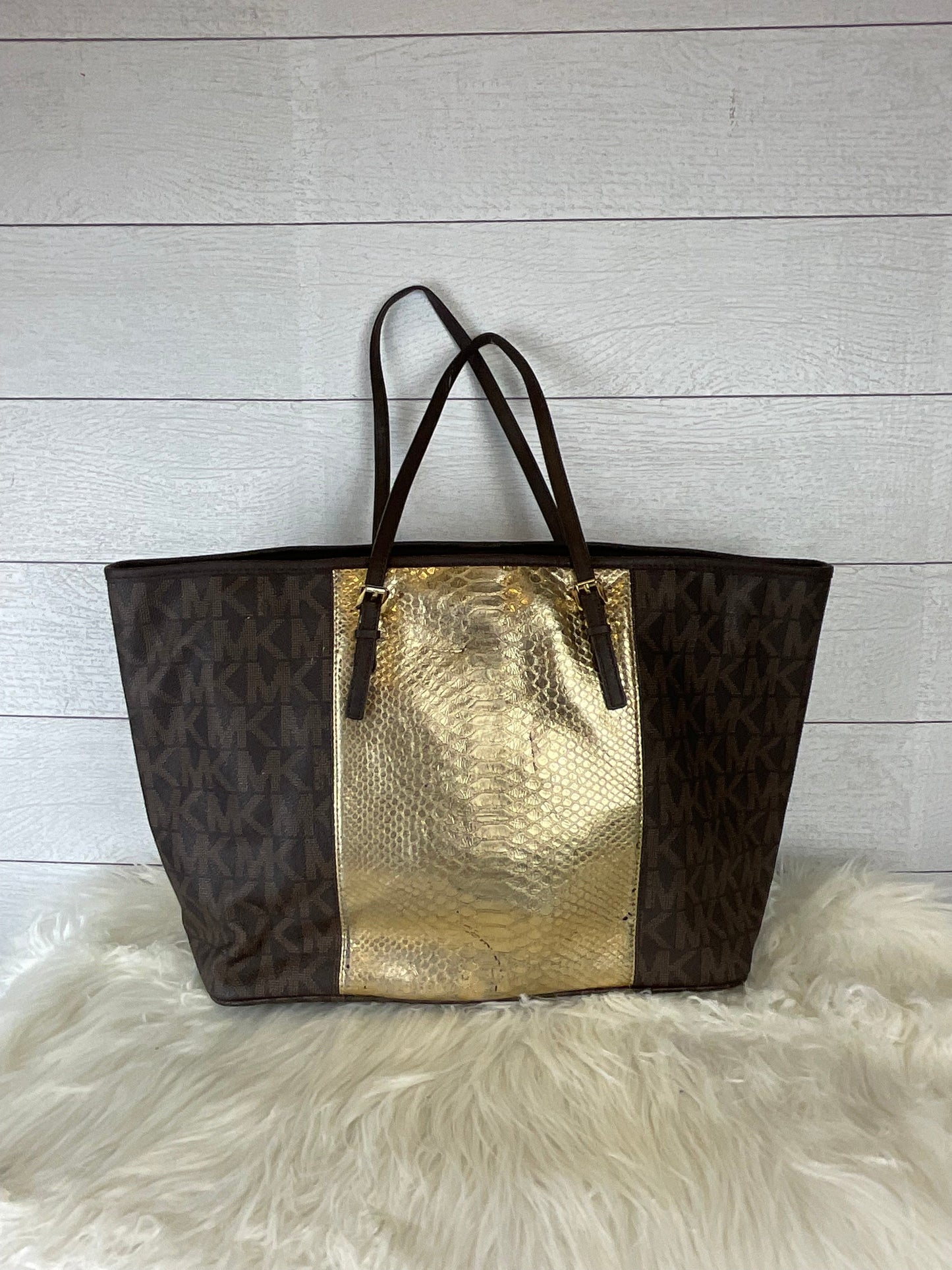 Handbag Designer By Michael Kors Size: Large