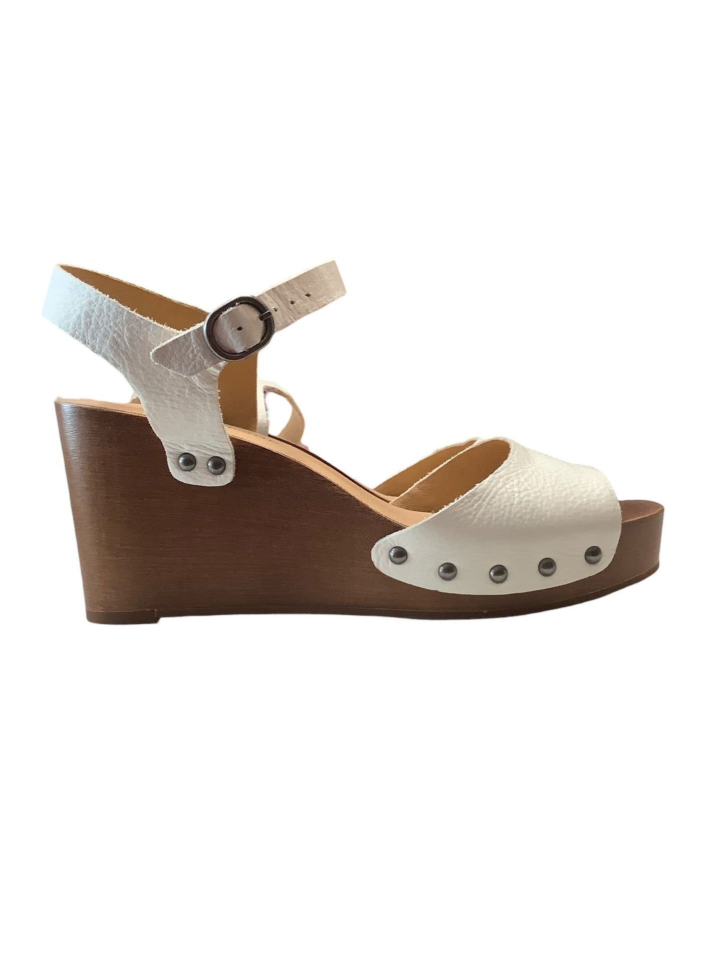 Sandals Heels Wedge By Lucky Brand Size: 8.5