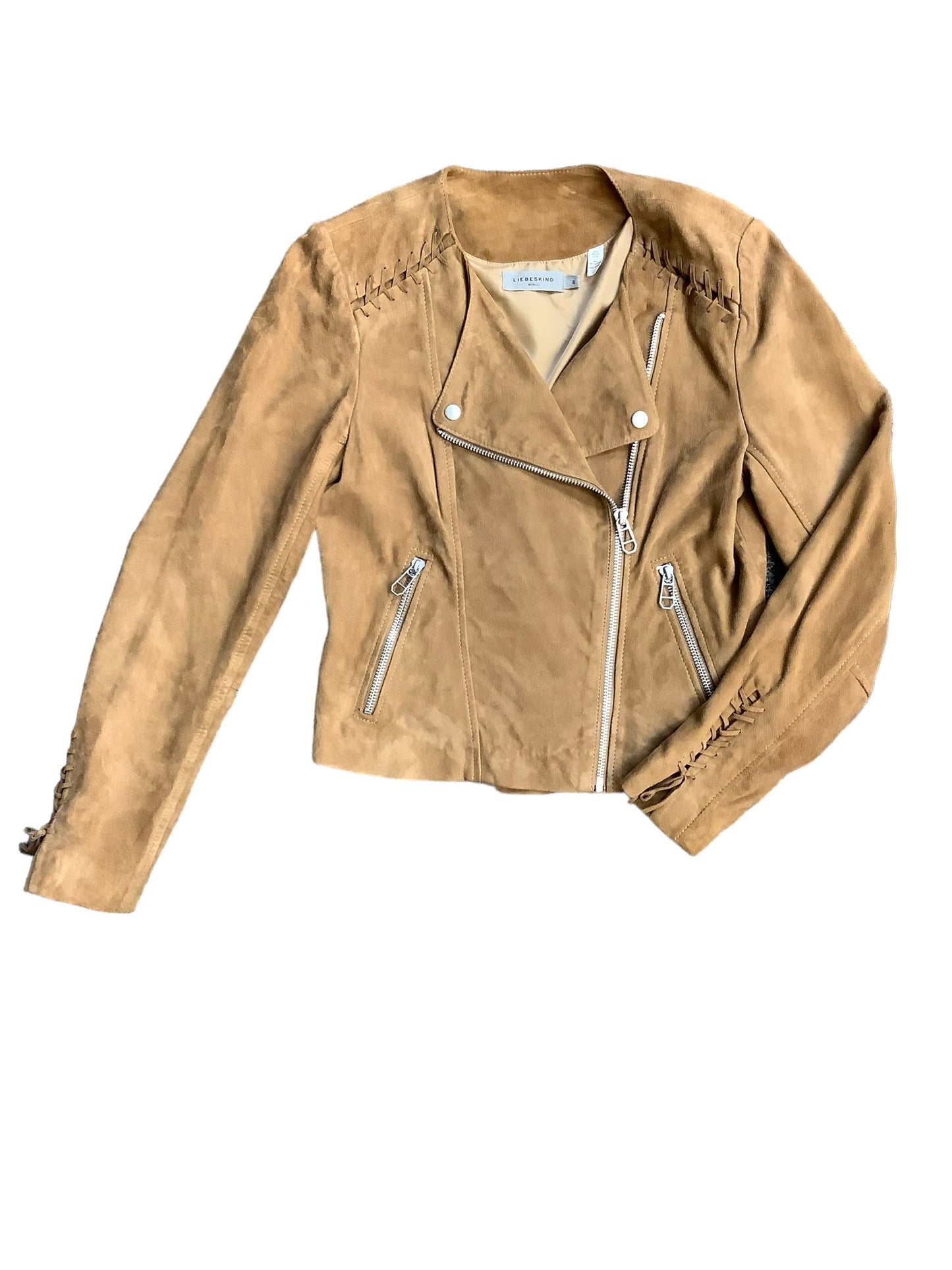 Jacket Leather By Liebeskind Size: M-fits like xs/s